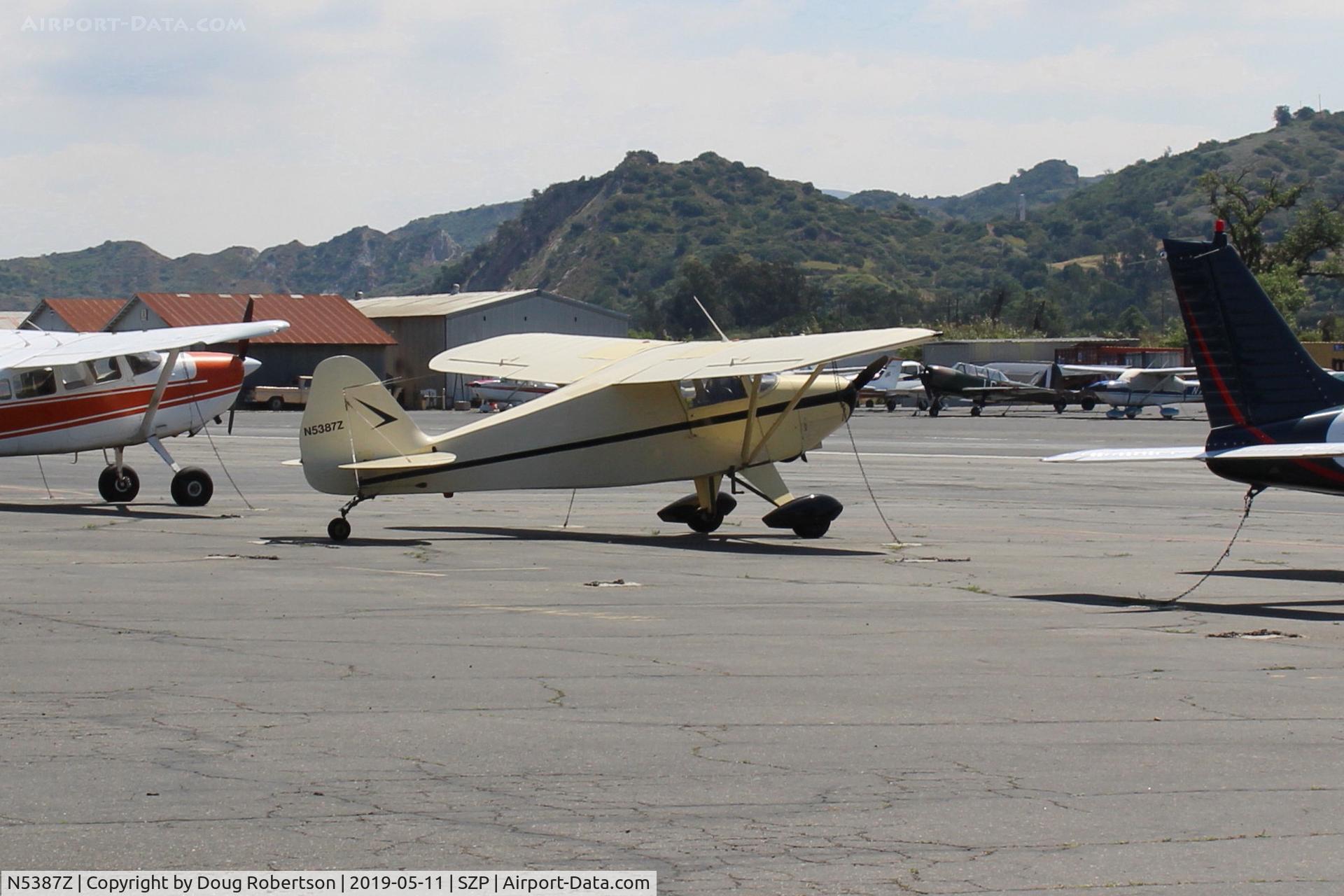 N5387Z, 1961 Piper PA-22-108 Colt C/N 22-9156, 1961 Piper PA-22-108 COLT, Lycoming O-235 108 Hp