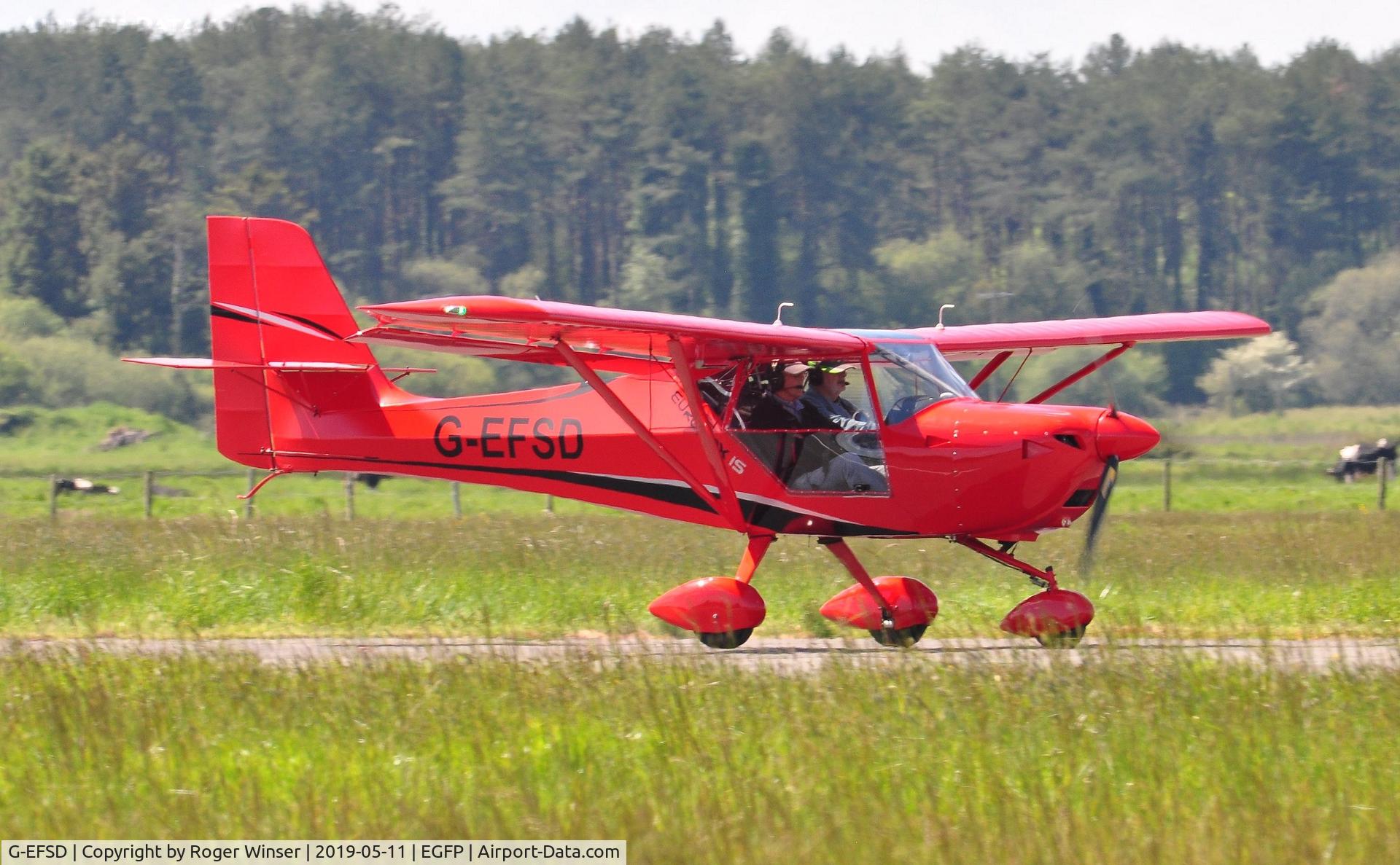 G-EFSD, 2016 Aeropro Eurofox 912(IS) C/N LAA 376-15359, Visiting Eurofox 912(IS).