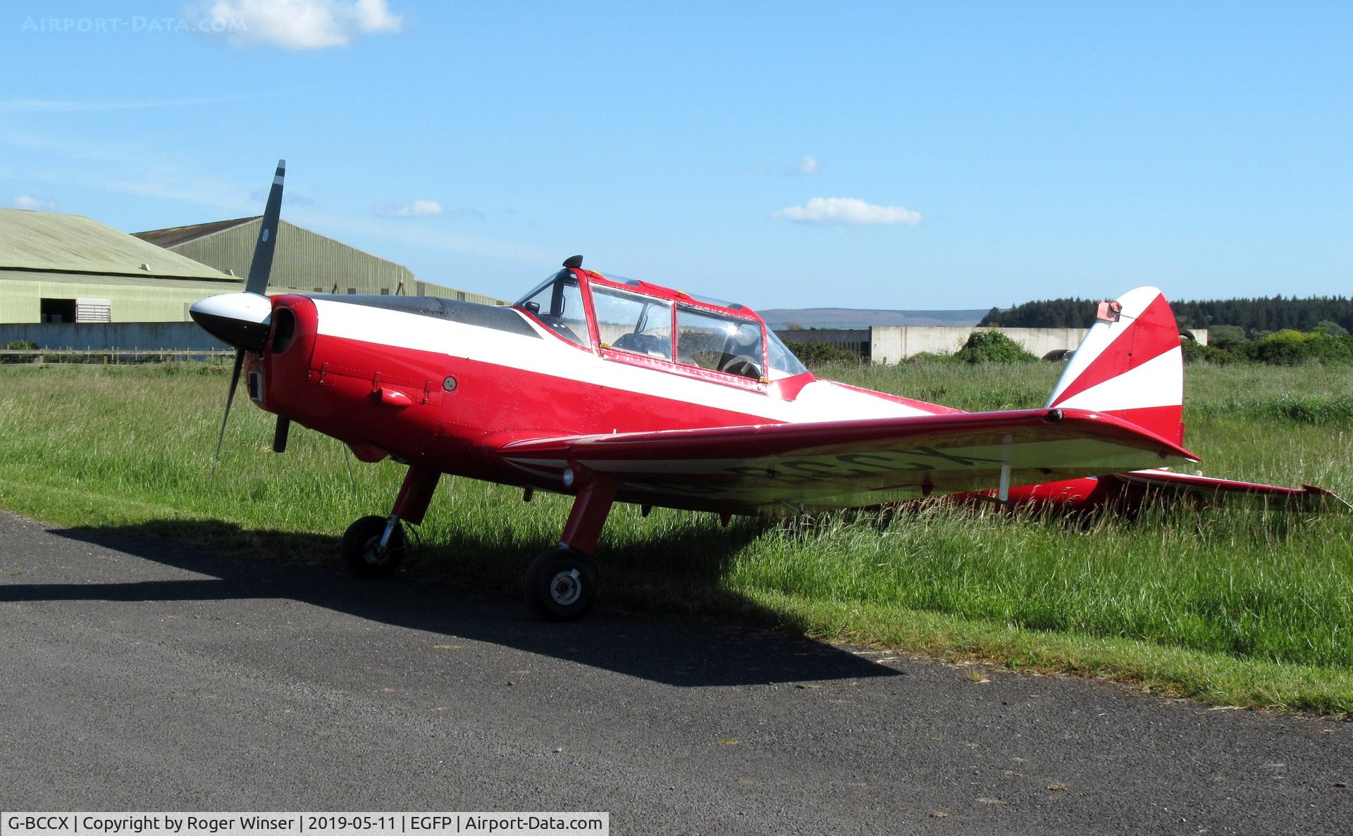 G-BCCX, 1952 De Havilland DHC-1 Chipmunk 22 (Lycoming) C/N C1/0531, Visiting Chipmunk (Lycoming engine).