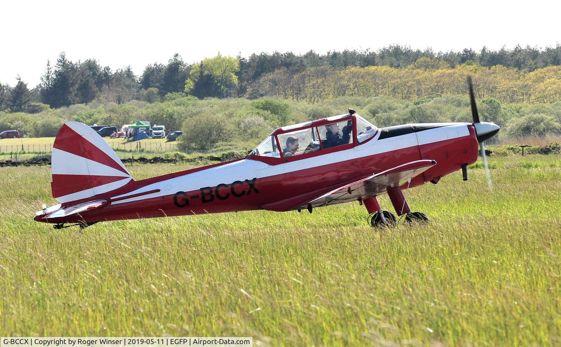 G-BCCX, 1952 De Havilland DHC-1 Chipmunk 22 (Lycoming) C/N C1/0531, Visiting Chipmunk (Lycoming engine).