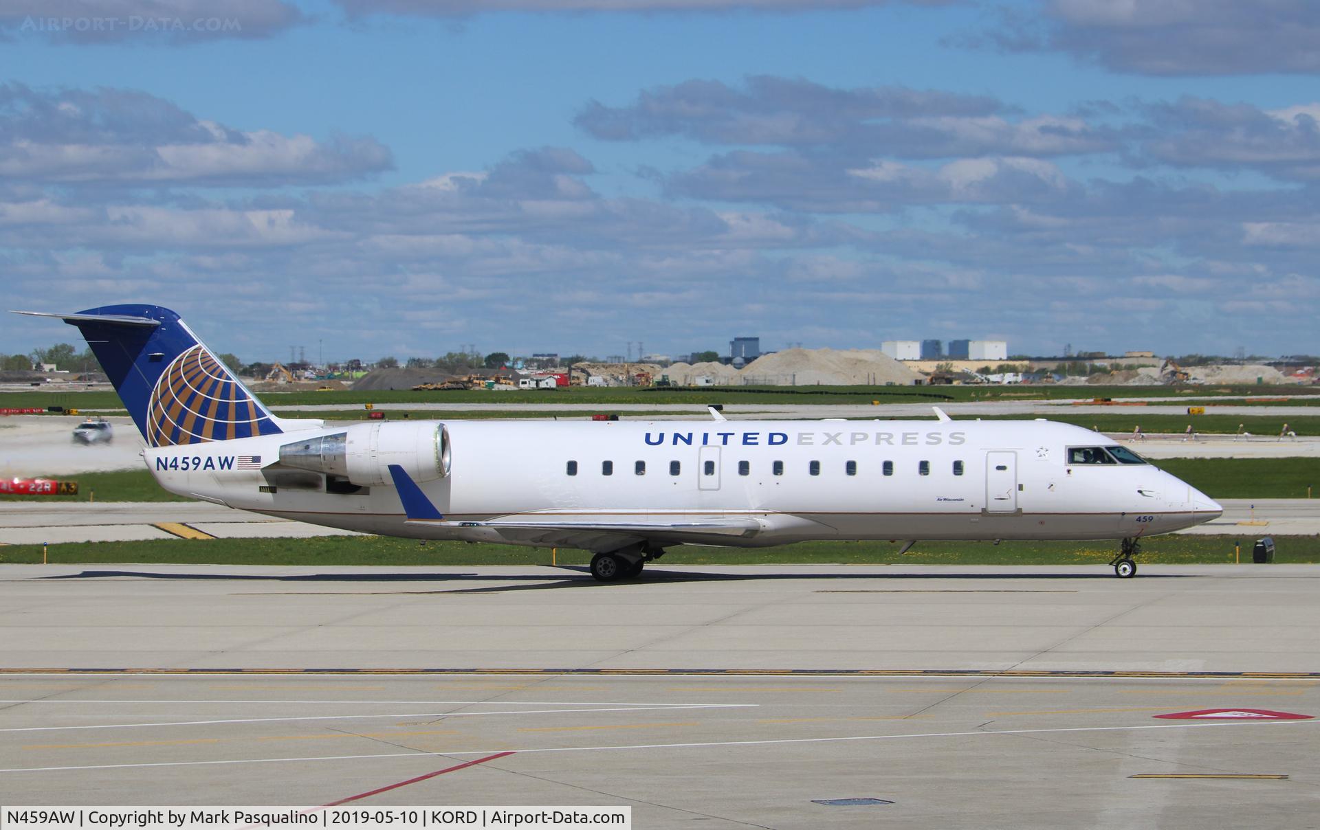 N459AW, 2003 Bombardier CRJ-200LR (CL-600-2B19) C/N 7863, CL-600-2B19