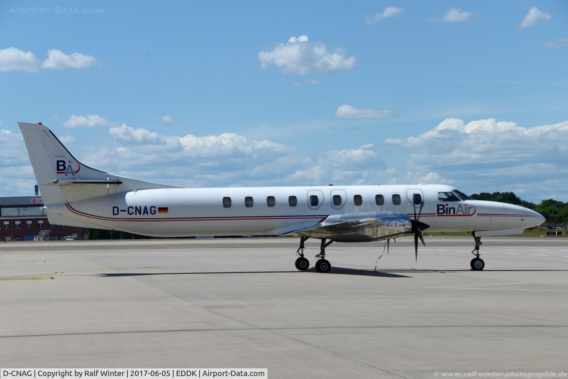 D-CNAG, 1995 Fairchild SA-227DC Metro 23 C/N DC-893B, Fairchild SA227- DC Metro 23 - BID Bin Air - DC-893B - DCNAG - 05.06.2017 - CGN