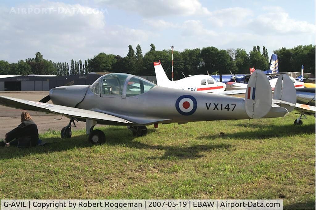 G-AVIL, 1965 Alon A-2 Aircoupe C/N A-5, STAMPE ERCOUPE FLY IN.VX147.