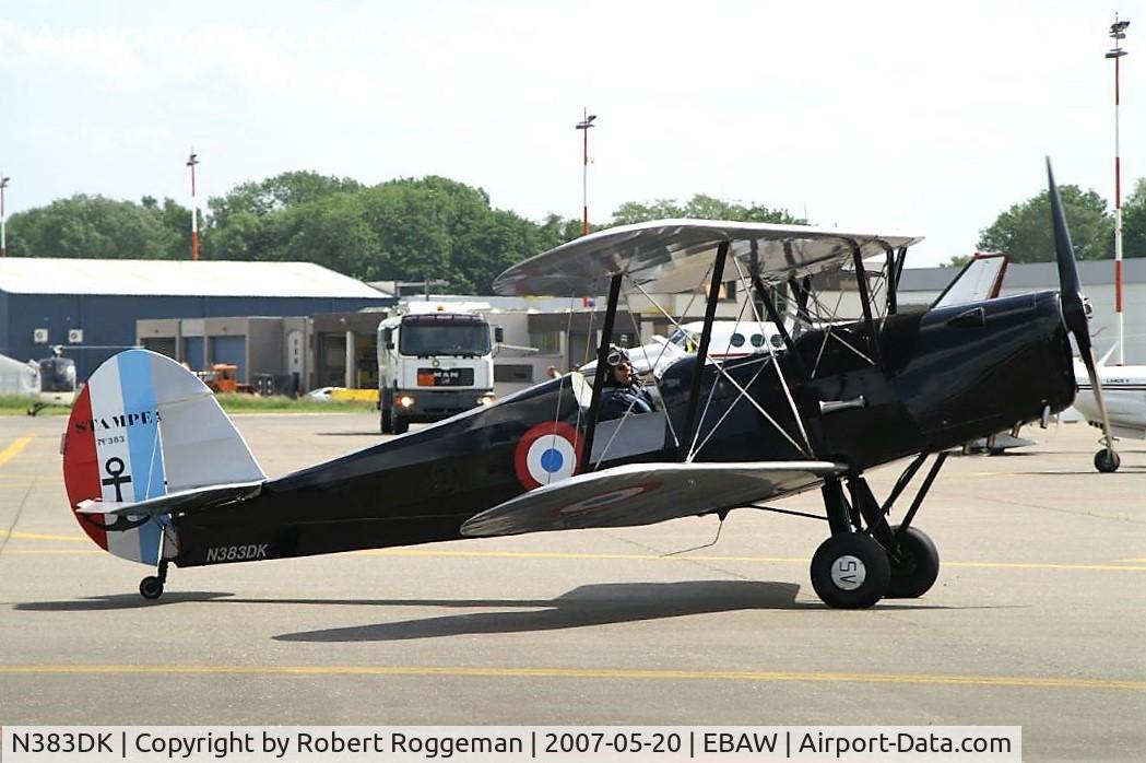 N383DK, 1952 Nord Stampe SV-4C C/N 383, STAMPE FLY IN.FRENCH MARINE.