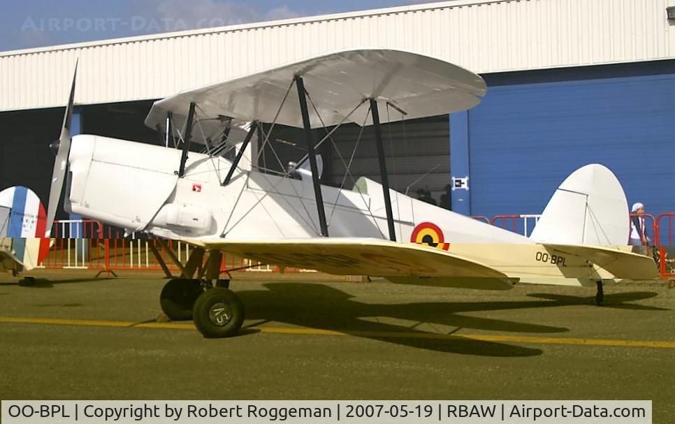 OO-BPL, 1953 Stampe-Vertongen SV-4B C/N 1194, STAMPE FLY IN.