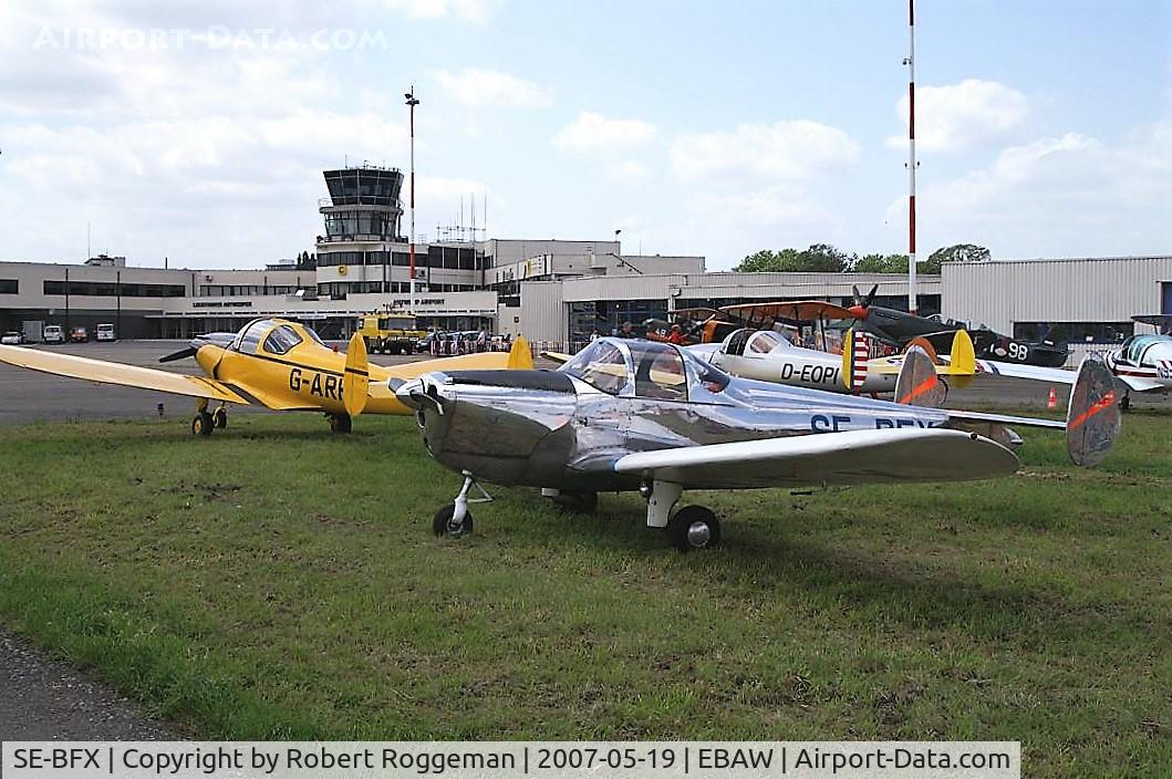 SE-BFX, 1947 Erco 415D Ercoupe C/N 4413, STAMPE ERCOUPE FLY IN.