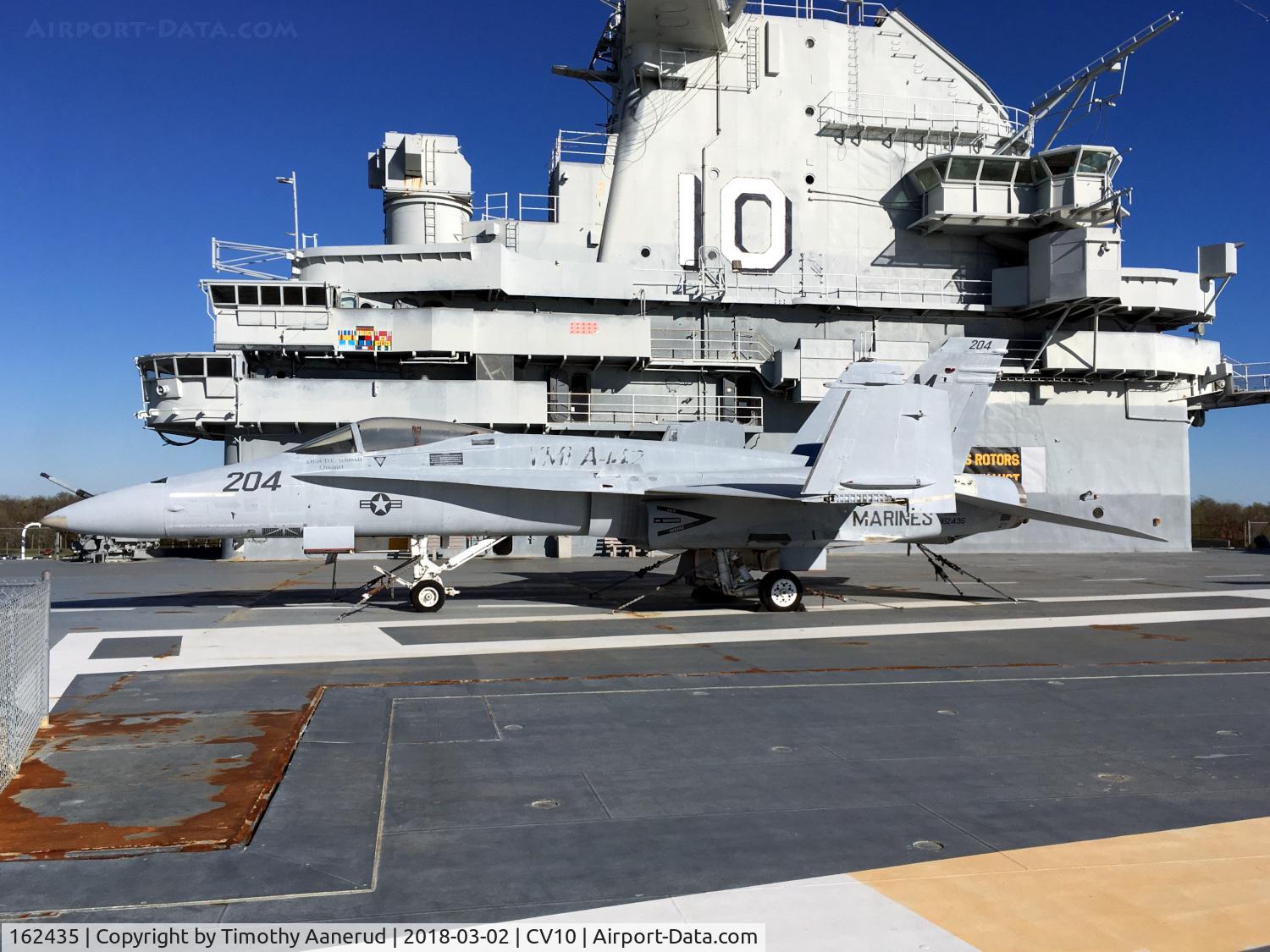 162435, McDonnell Douglas F/A-18A Hornet C/N 0278/A224, McDonnell Douglas F/A-18A Hornet, c/n: 0278/A224, BuNo 162435