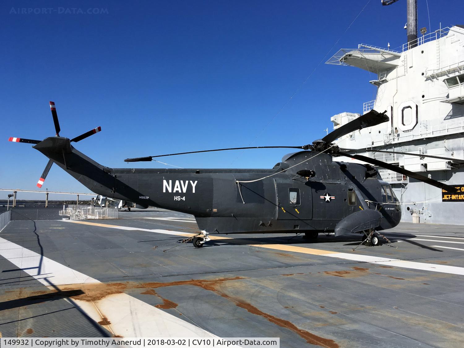149932, Sikorsky SH-3G Sea King C/N 61-208, Sikorsky SH-3G Sea King, c/n: 61-208, BuNo 149932