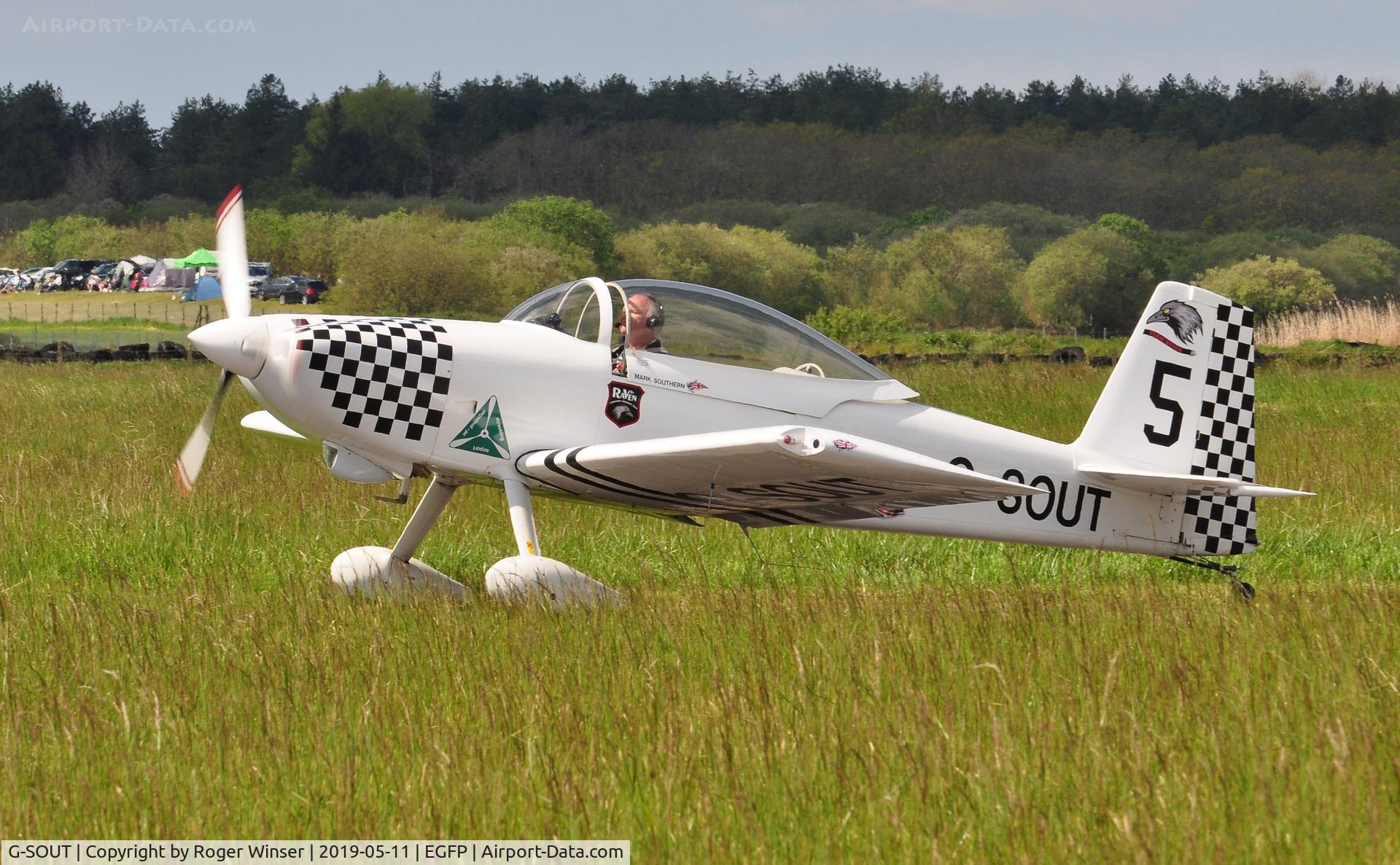 G-SOUT, 2006 Vans RV-8 C/N PFA 303-13295, Raven 5 in Team Raven.