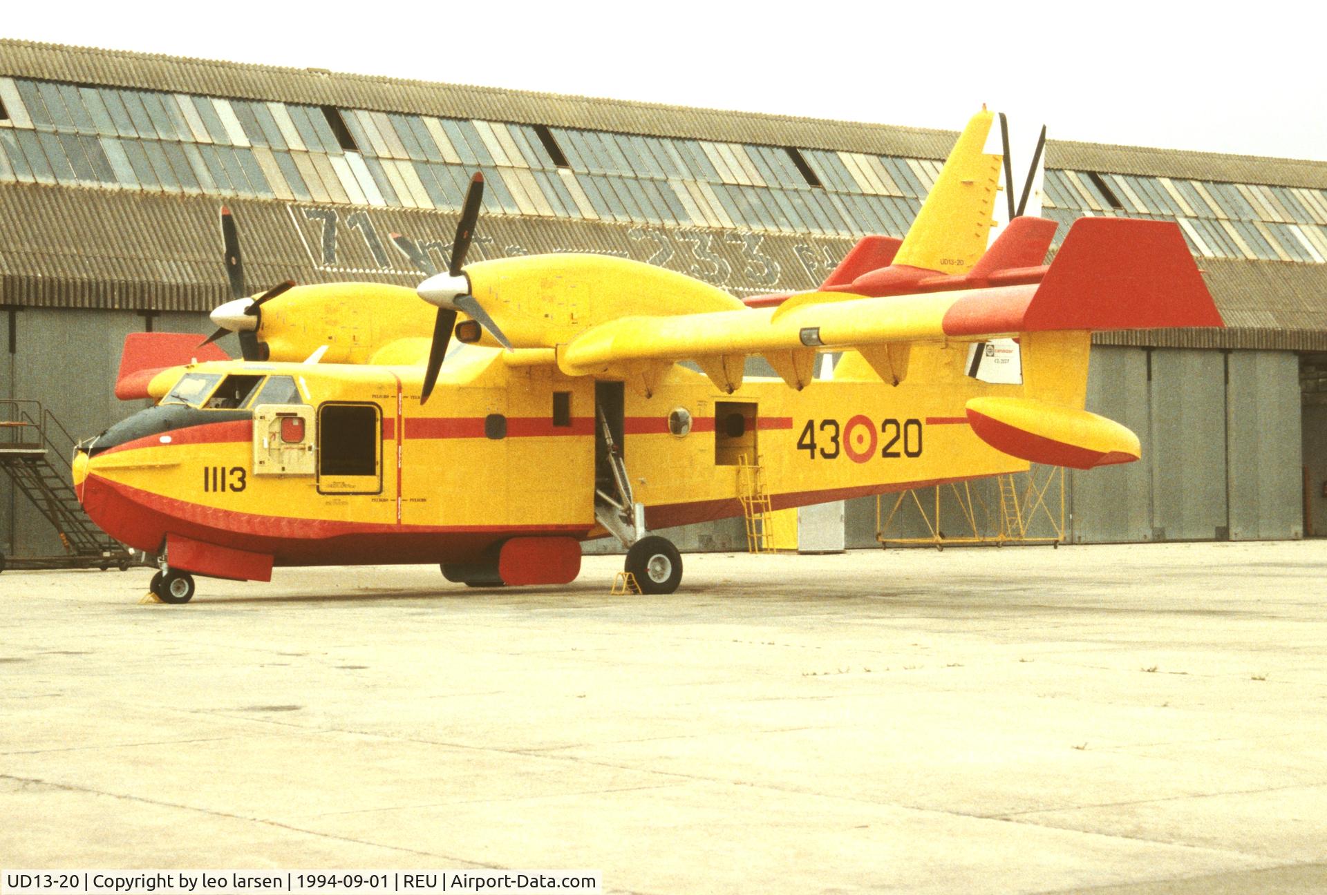 UD13-20, Canadair CL-215T (CL-215-6B11) C/N 1113, Reus 1.9.1994