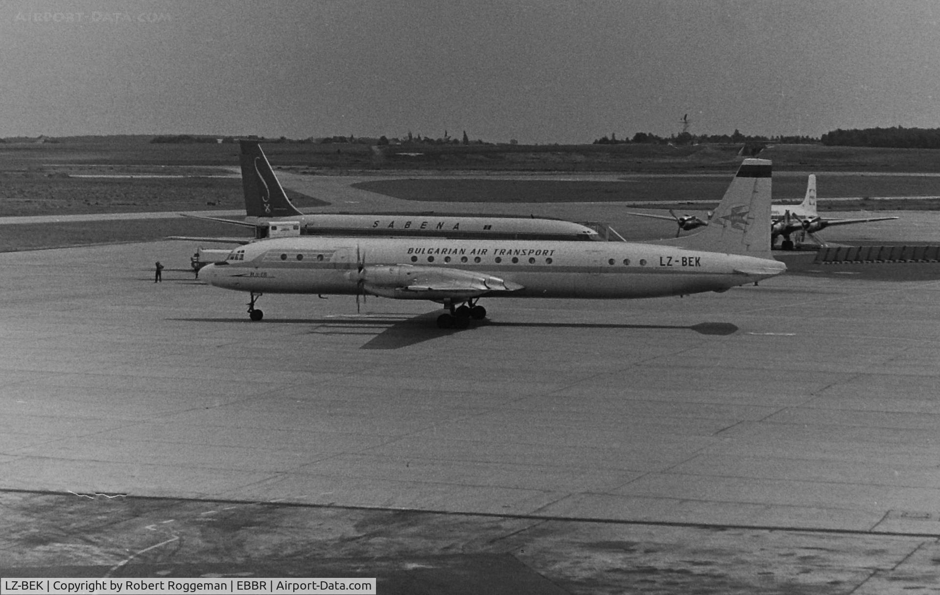 LZ-BEK, 1962 Ilyushin Il-18Gr C/N 182004603, Mid 1960's.BULGARIAN AIR TRANSPORT.