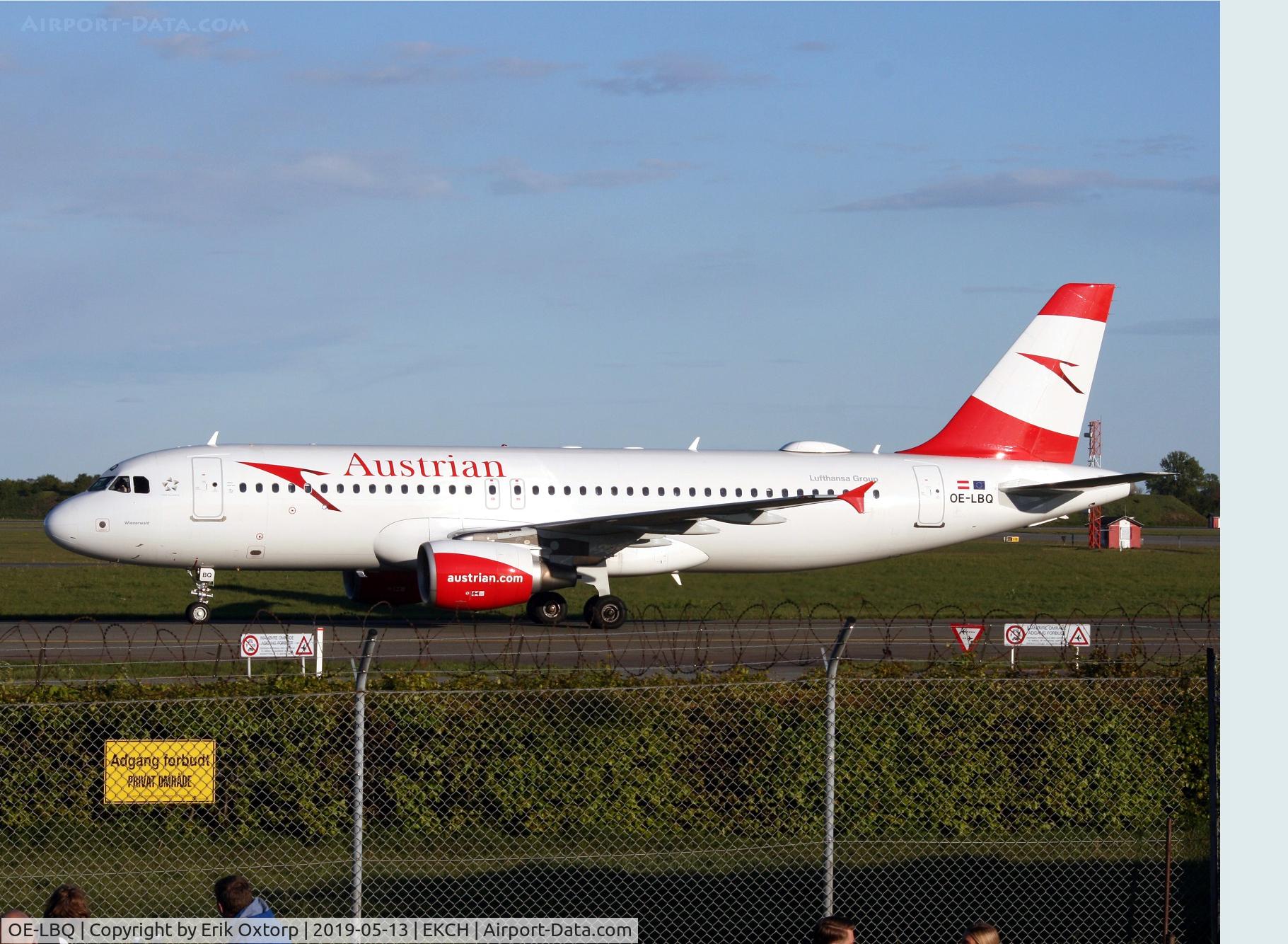 OE-LBQ, 1999 Airbus A320-214 C/N 1137, OE-LBQ landed rw 04L