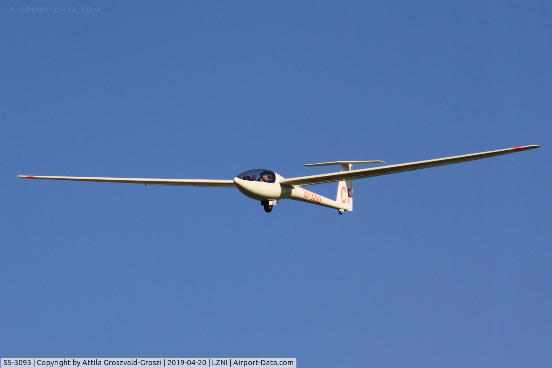 S5-3093, Glaser-Dirks DG-100 Elan C/N E-41, LZNI - Nitra Airport, Slovakia - Pribina Cup 2019