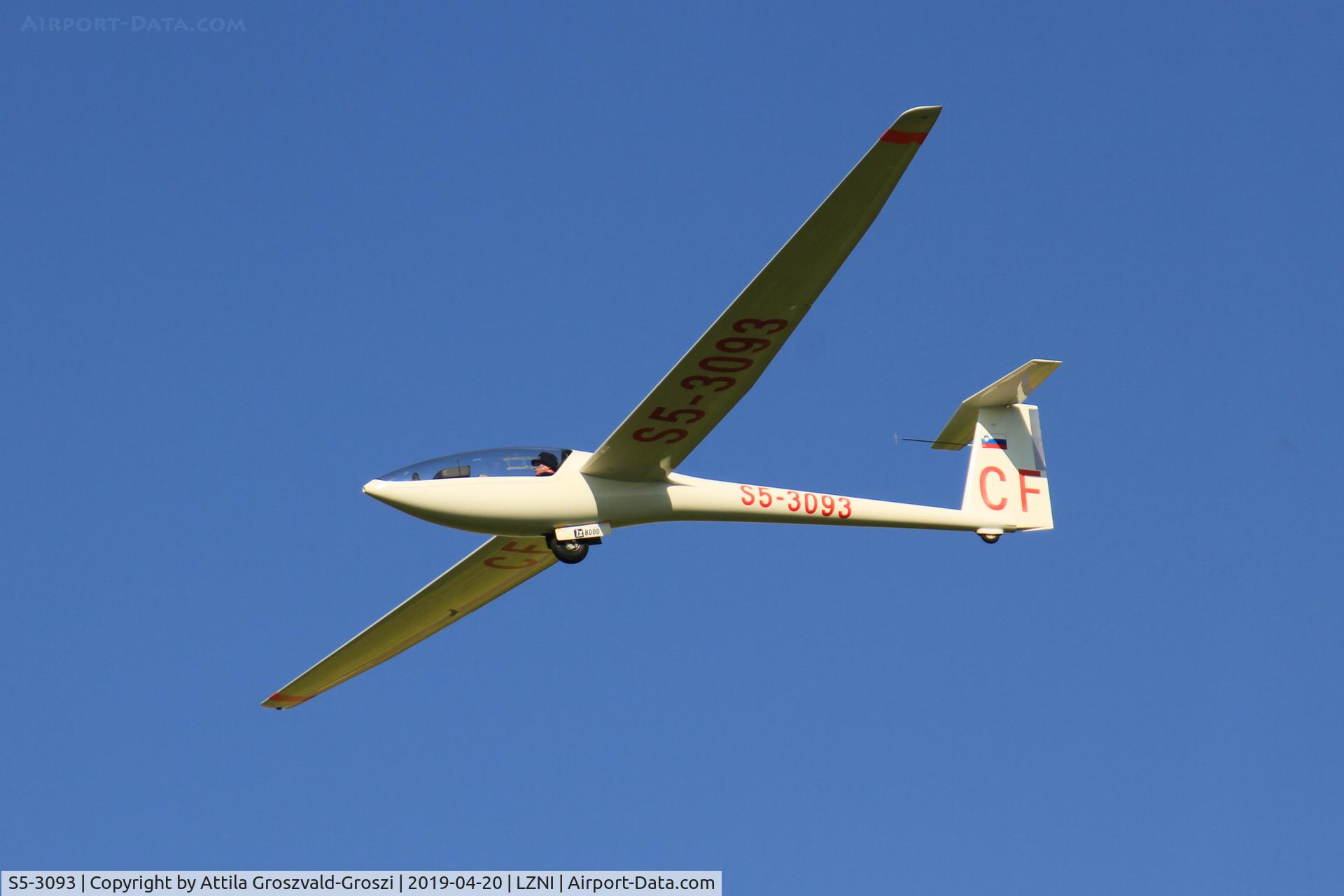 S5-3093, Glaser-Dirks DG-100 Elan C/N E-41, LZNI - Nitra Airport, Slovakia - Pribina Cup 2019
