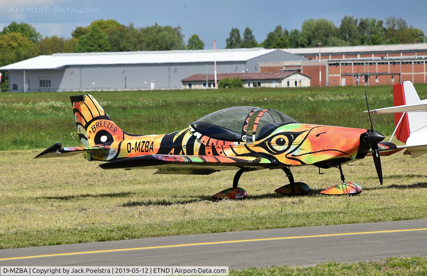D-MZBA, Aerostyle Breezer CL C/N 121, At Diepholz airport