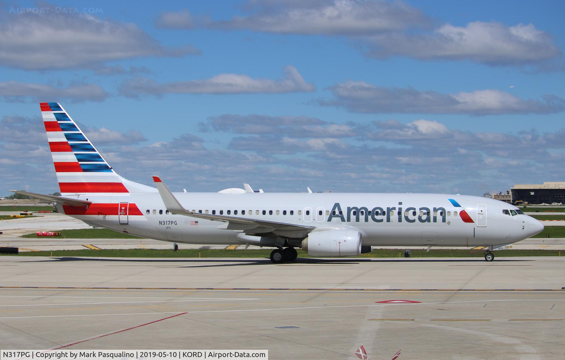 N317PG, 2017 Boeing 737-823 C/N 33344, Boeing 737-823