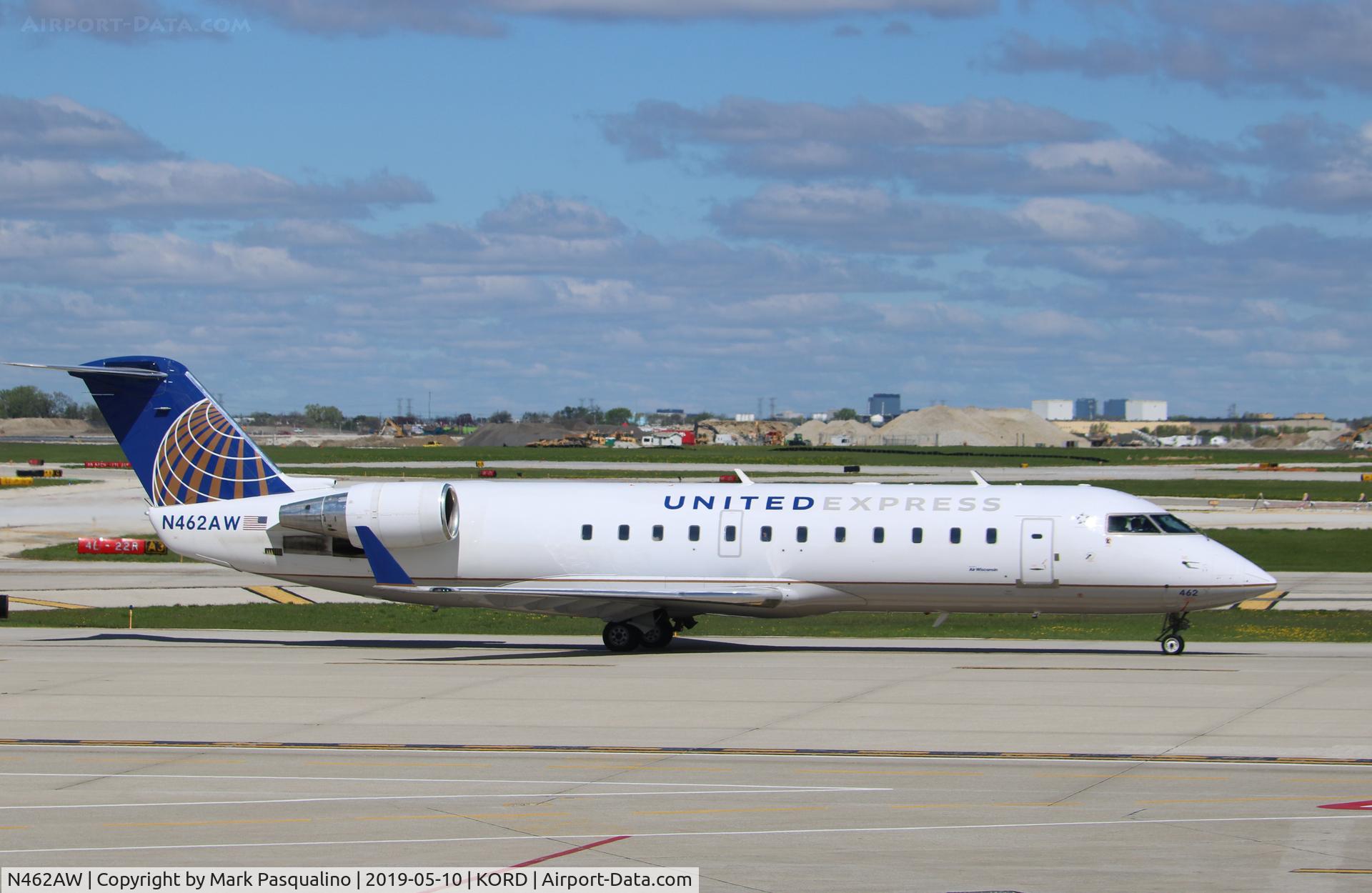 N462AW, 2003 Bombardier CRJ-200LR (CL-600-2B19) C/N 7875, CL-600-2B19