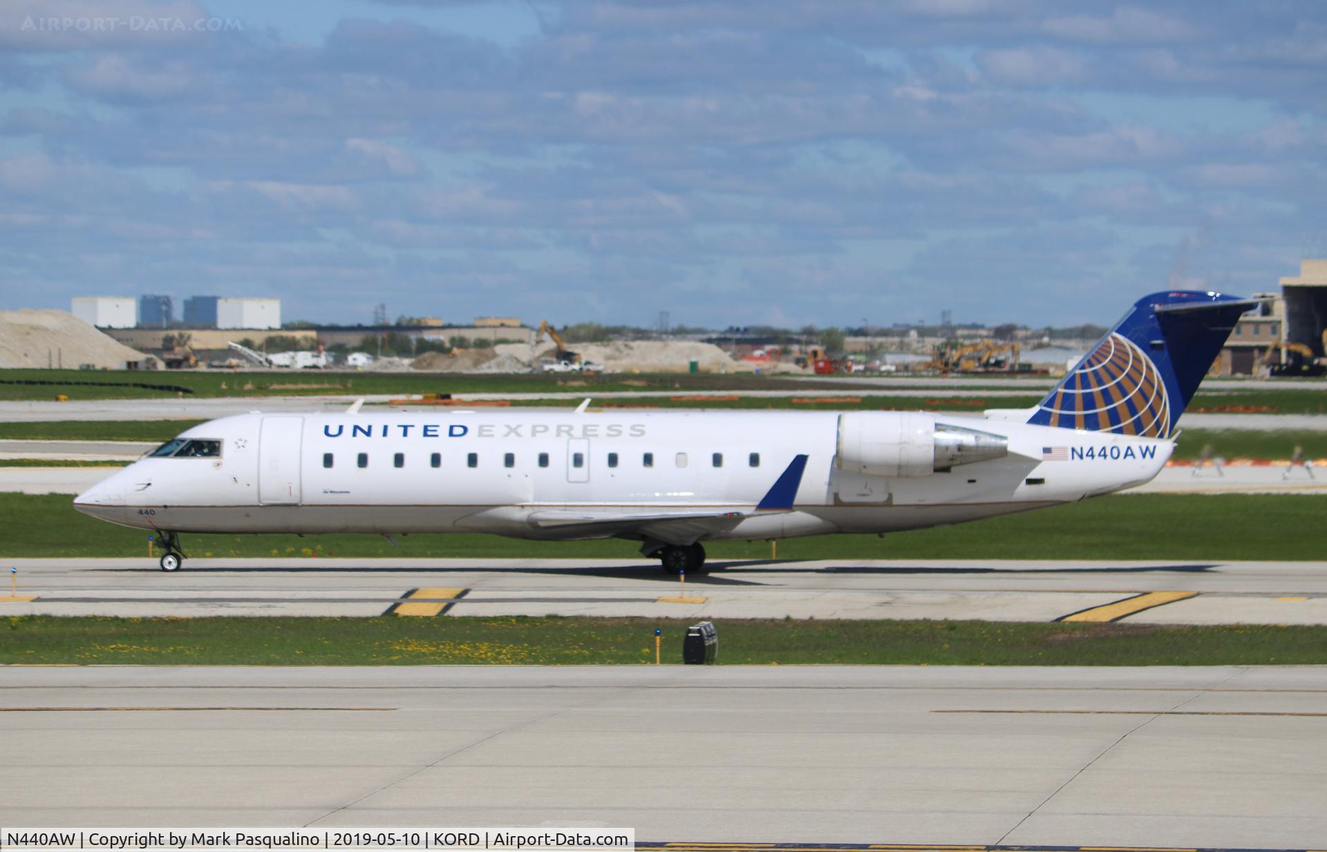 N440AW, 2003 Bombardier CRJ-200LR (CL-600-2B19) C/N 7766, CL-600-2B19