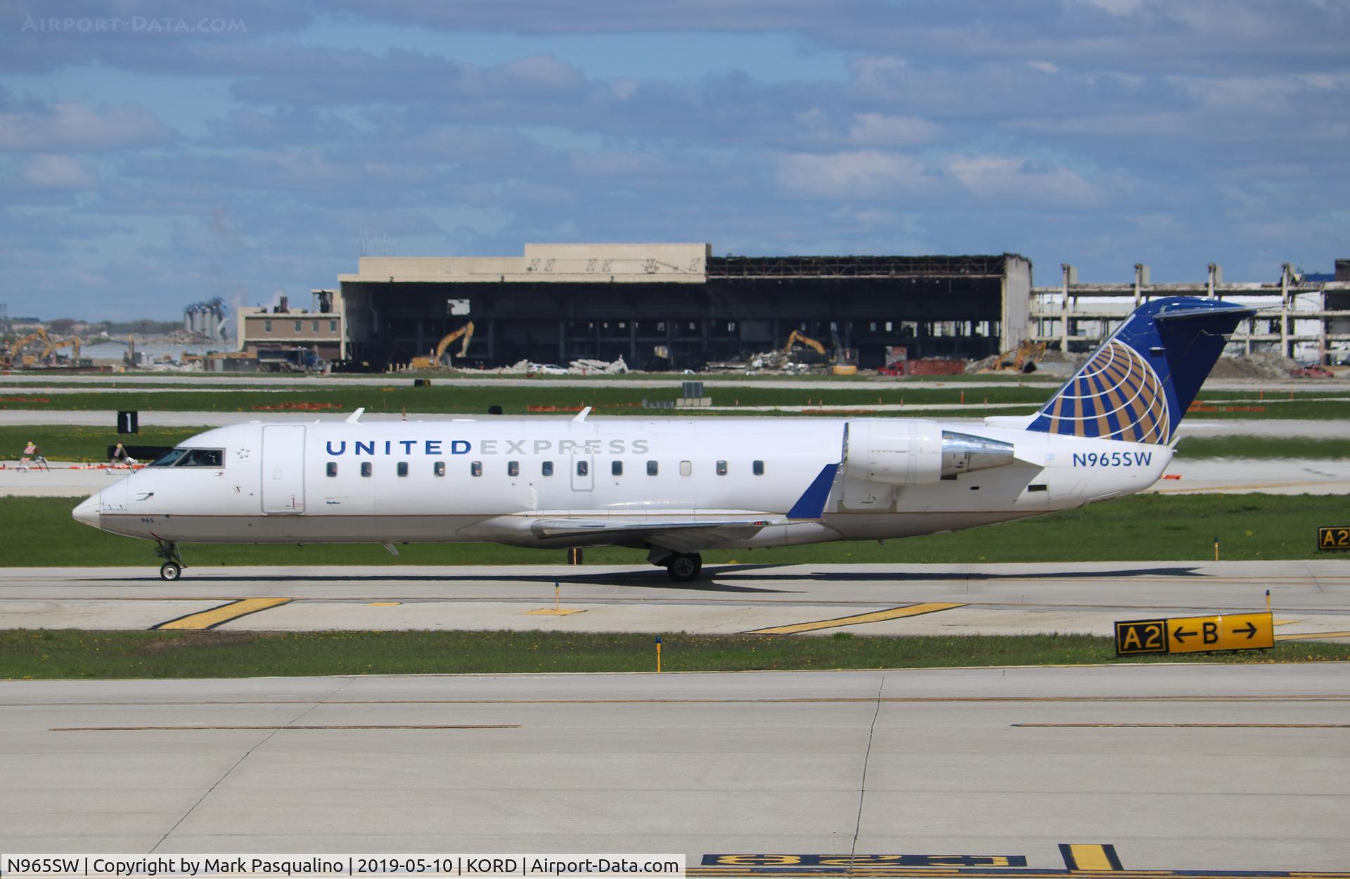 N965SW, 2003 Bombardier CRJ-200ER (CL-600-2B19) C/N 7871, CL-600-2B19