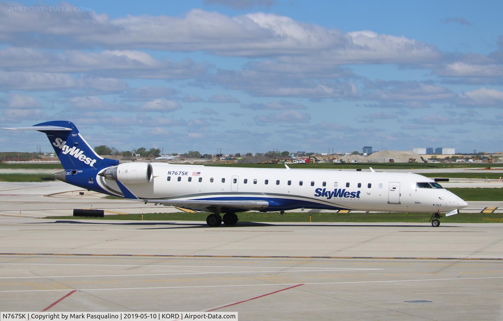 N767SK, 2005 Bombardier CRJ-702 (CL-600-2C10) Regional Jet C/N 10233, CL-600-2C10