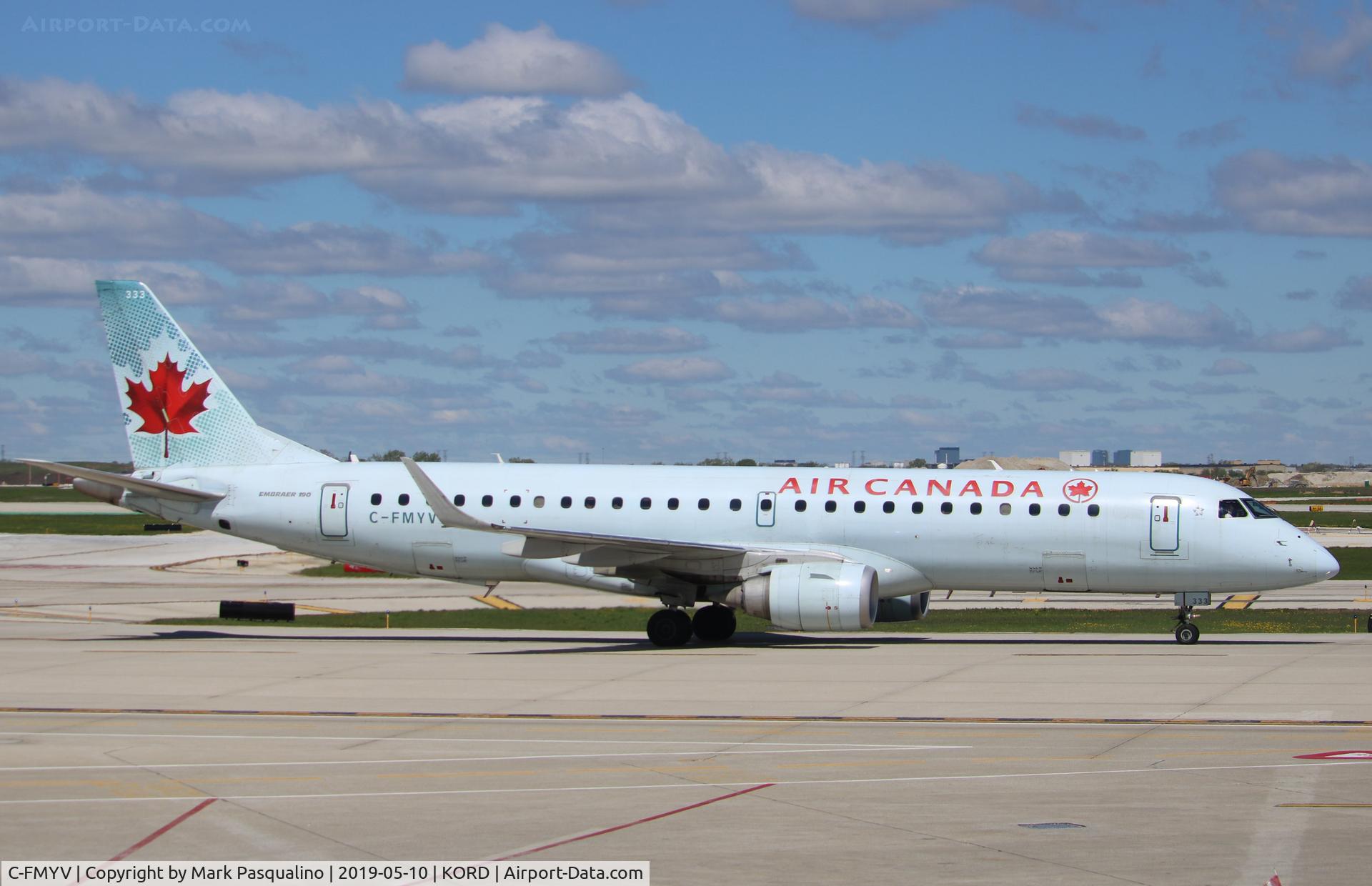 C-FMYV, 2007 Embraer 190AR (ERJ-190-100IGW) C/N 19000108, ERJ-190-100IGW