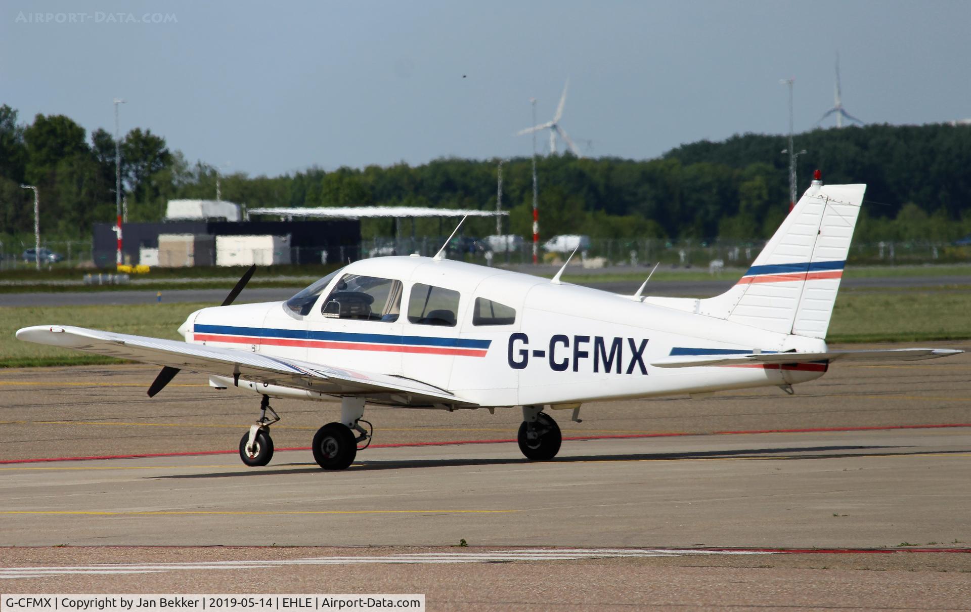 G-CFMX, 1983 Piper PA-28-161 Cherokee Warrior II C/N 28-8316073, Lelystad Airport