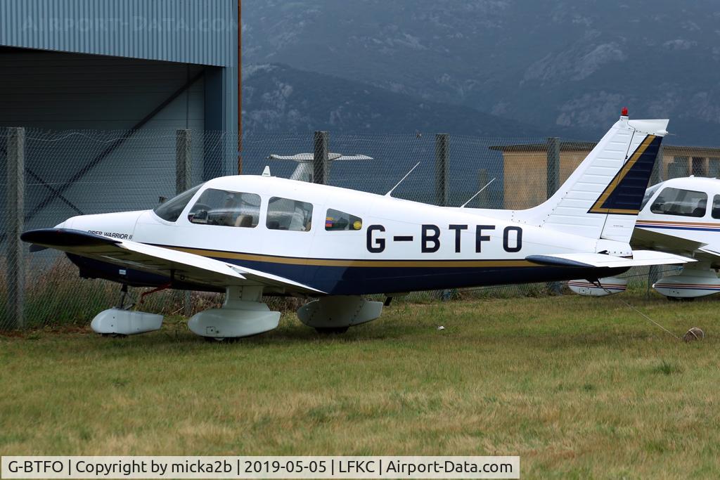 G-BTFO, 1978 Piper PA-28-161 Cherokee Warrior II C/N 28-7816580, Parked