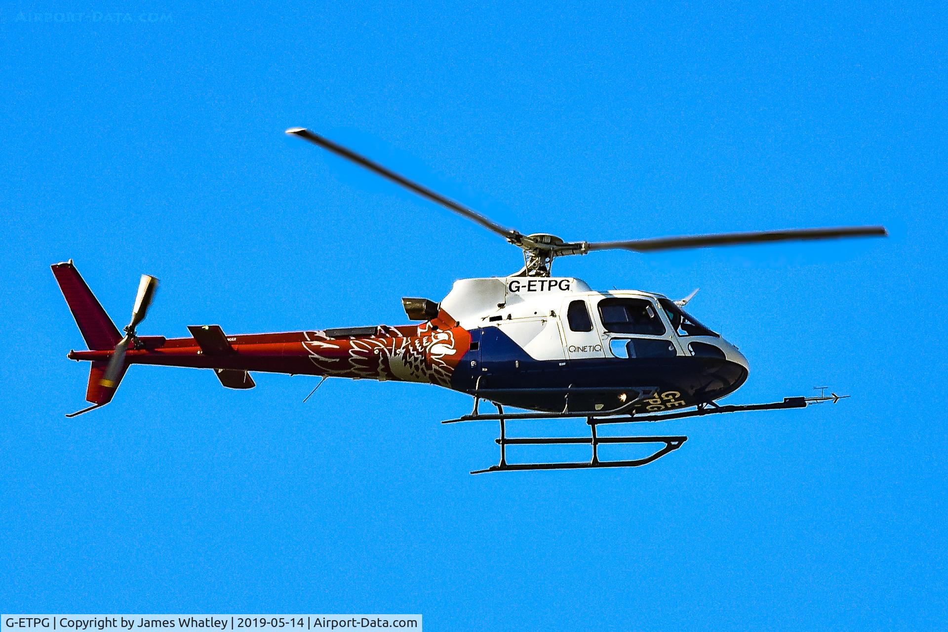 G-ETPG, 2017 Airbus Helicopters H125 C/N 8476, Returning to Boscombe Down