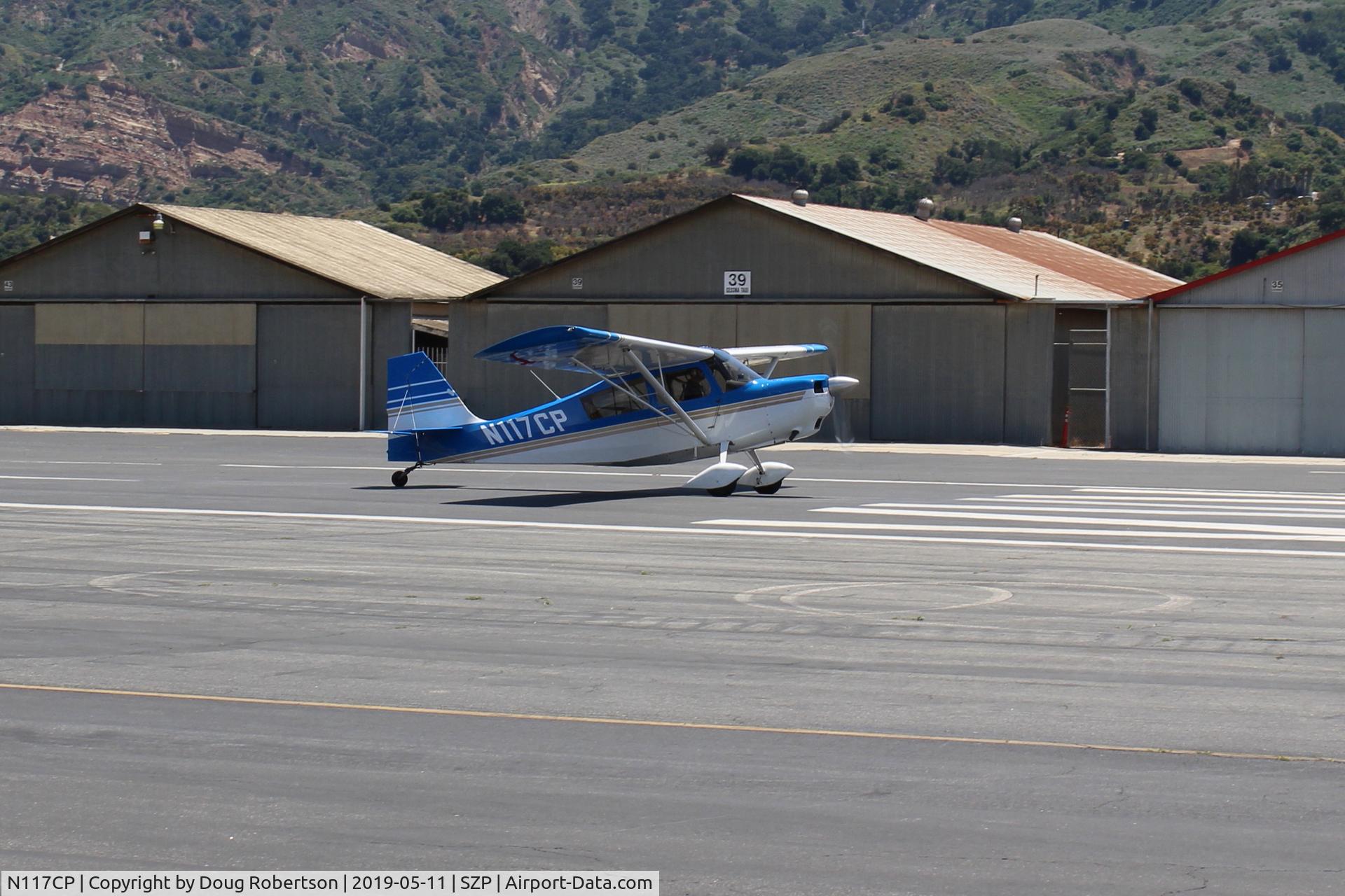 N117CP, American Champion 7GCBC Citabria C/N 1275-99, 1999 American Champion 7GCBC CITABRIA of CP Aviation, Lycoming O-320 150 Hp, takeoff roll Rwy 22