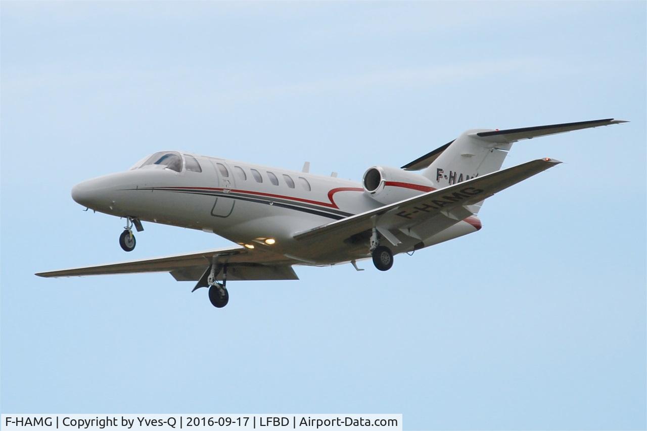 F-HAMG, 2003 Cessna 525A CitationJet CJ2 C/N 525A-0193, Cessna 525A CitationJet CJ2, On final rwy 29, Bordeaux Mérignac airport (LFBD-BOD)
