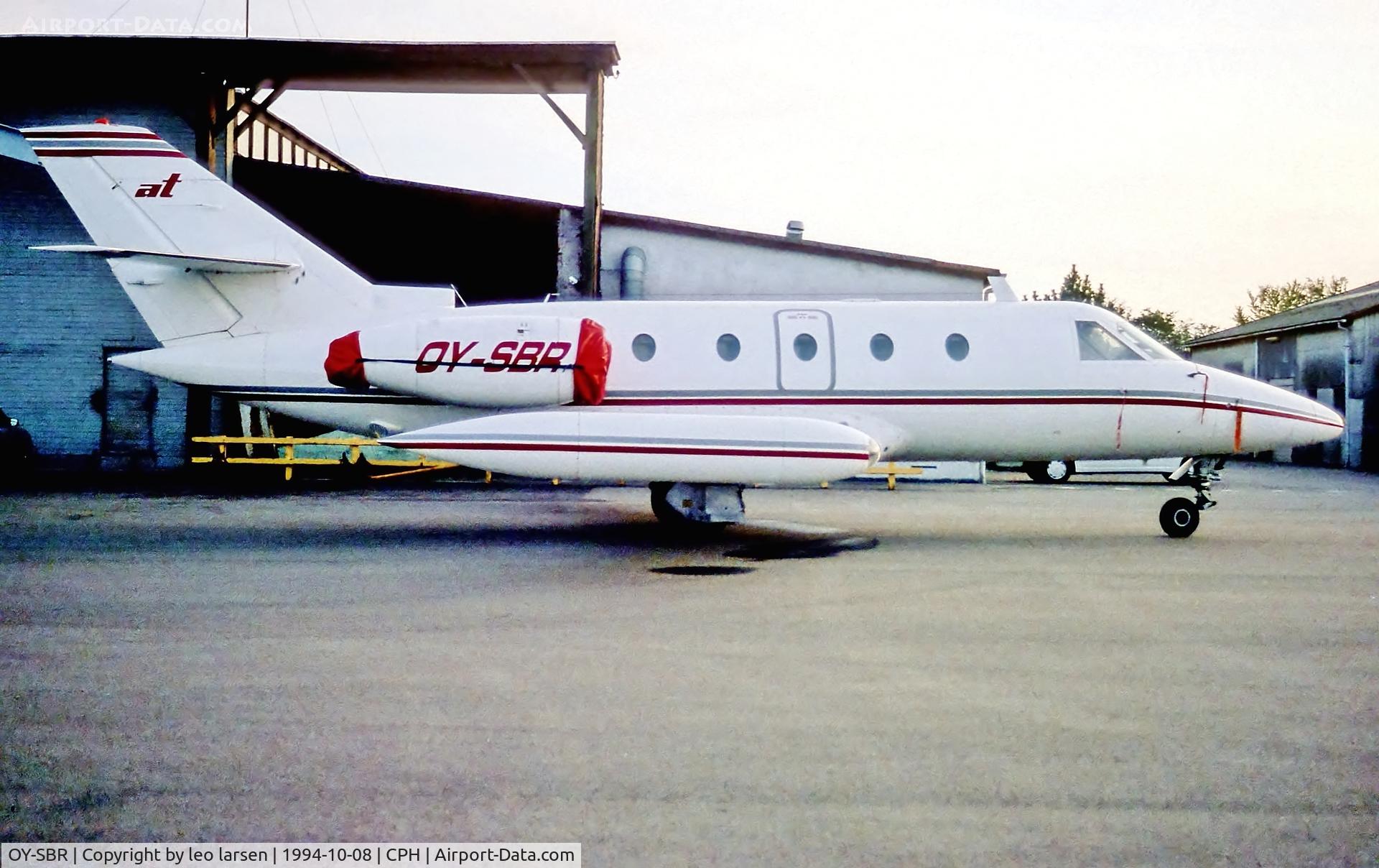 OY-SBR, 1975 Aerospatiale SN-601 Corvette C/N 23, Copenhagen 8.10.1994