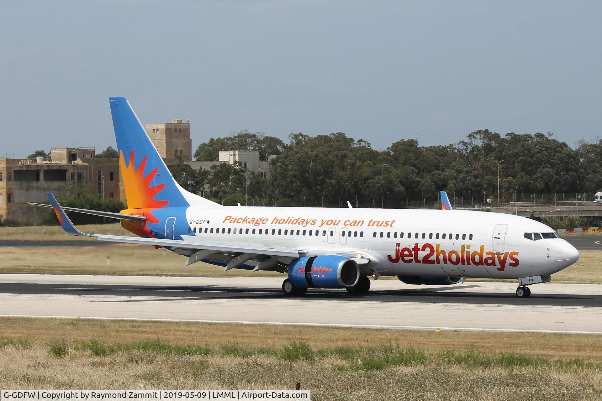 G-GDFW, 2000 Boeing 737-8K5 C/N 27986, B737-800 G-GDFW Jet2Com