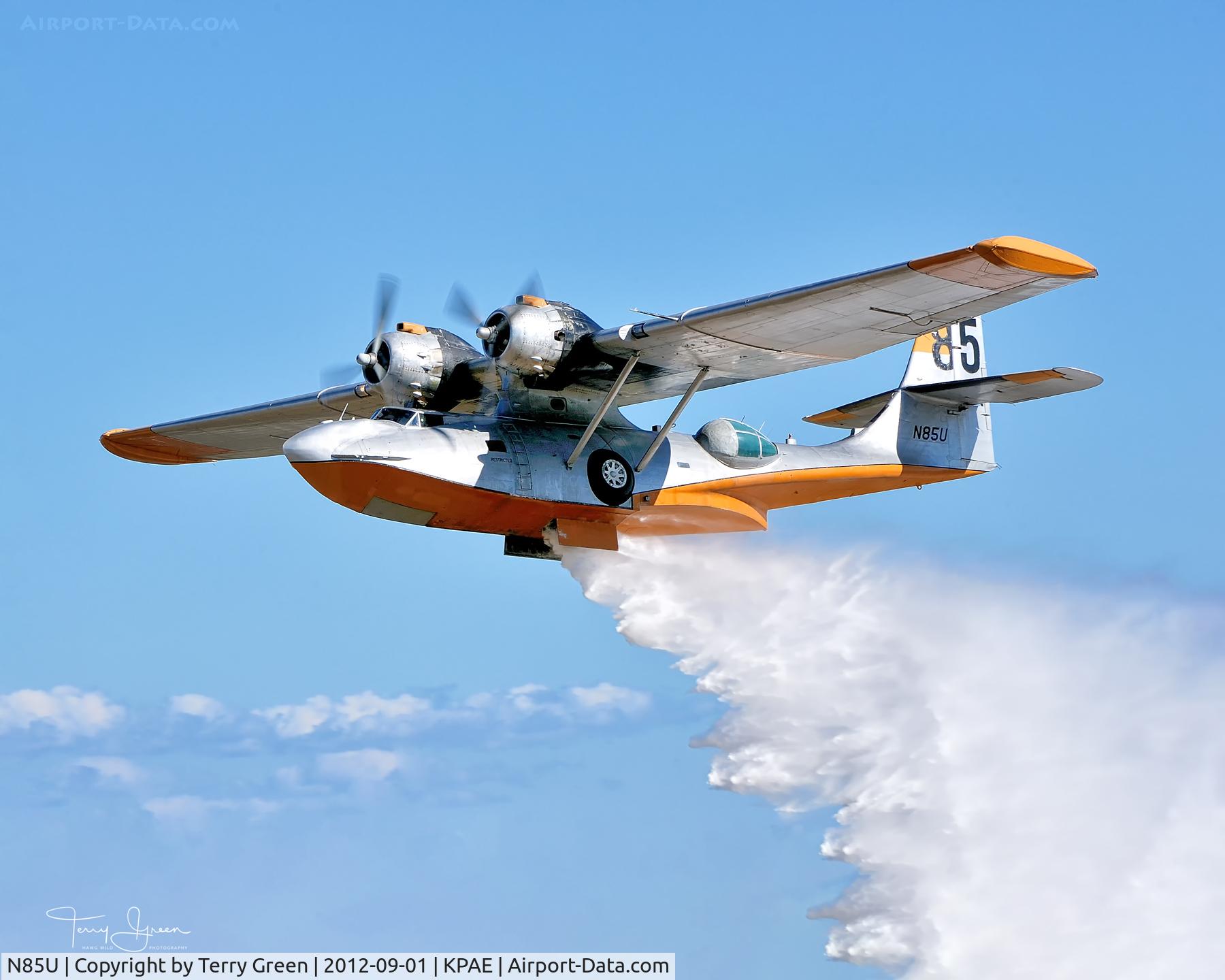 N85U, Consolidated PBY-6A Catalina C/N 64041, Lost during the filming of another crappy Nickolas Cage movie.