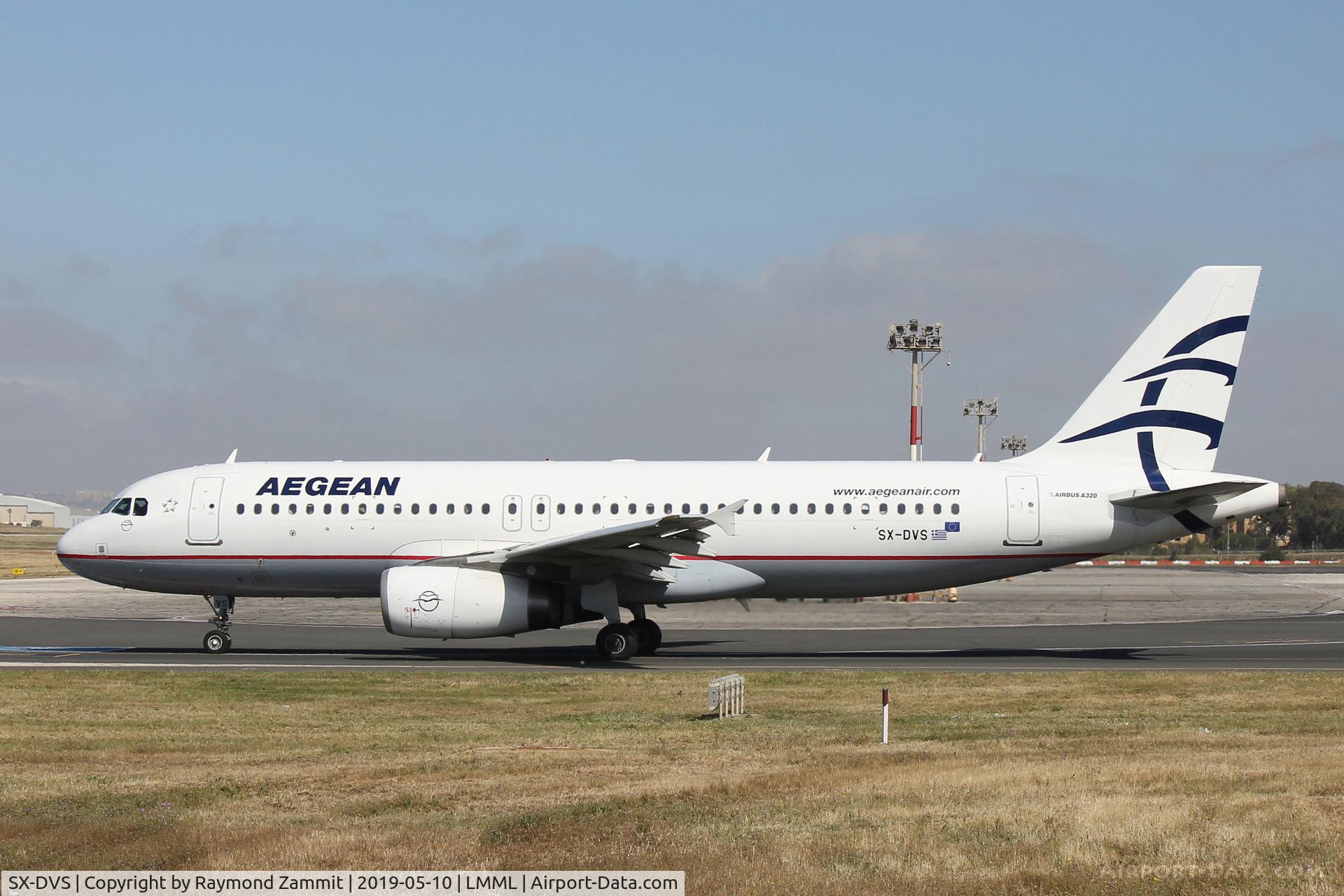 SX-DVS, 2008 Airbus A320-232 C/N 3709, A320 SX-DVS Aegean Airlines