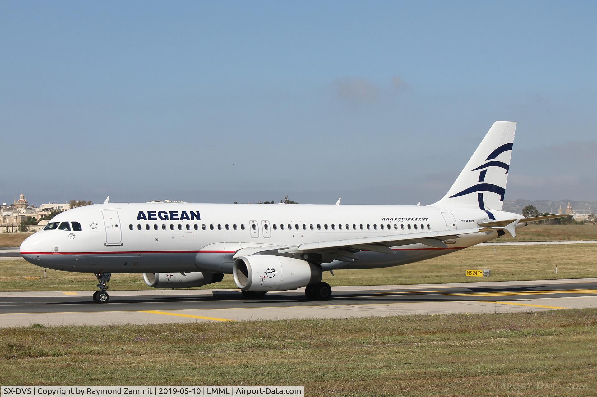 SX-DVS, 2008 Airbus A320-232 C/N 3709, A320 SX-DVS Aegean Airlines