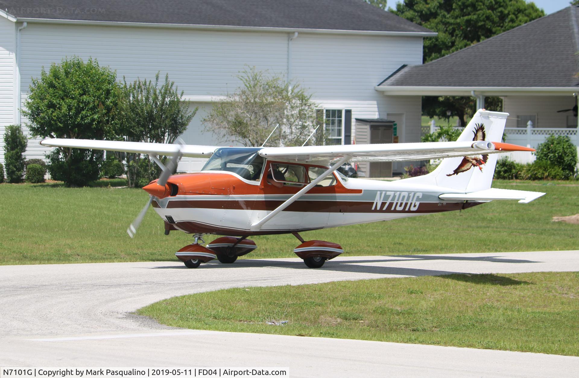 N7101G, 1969 Cessna 172K Skyhawk C/N 17258801, Cessna 172K
