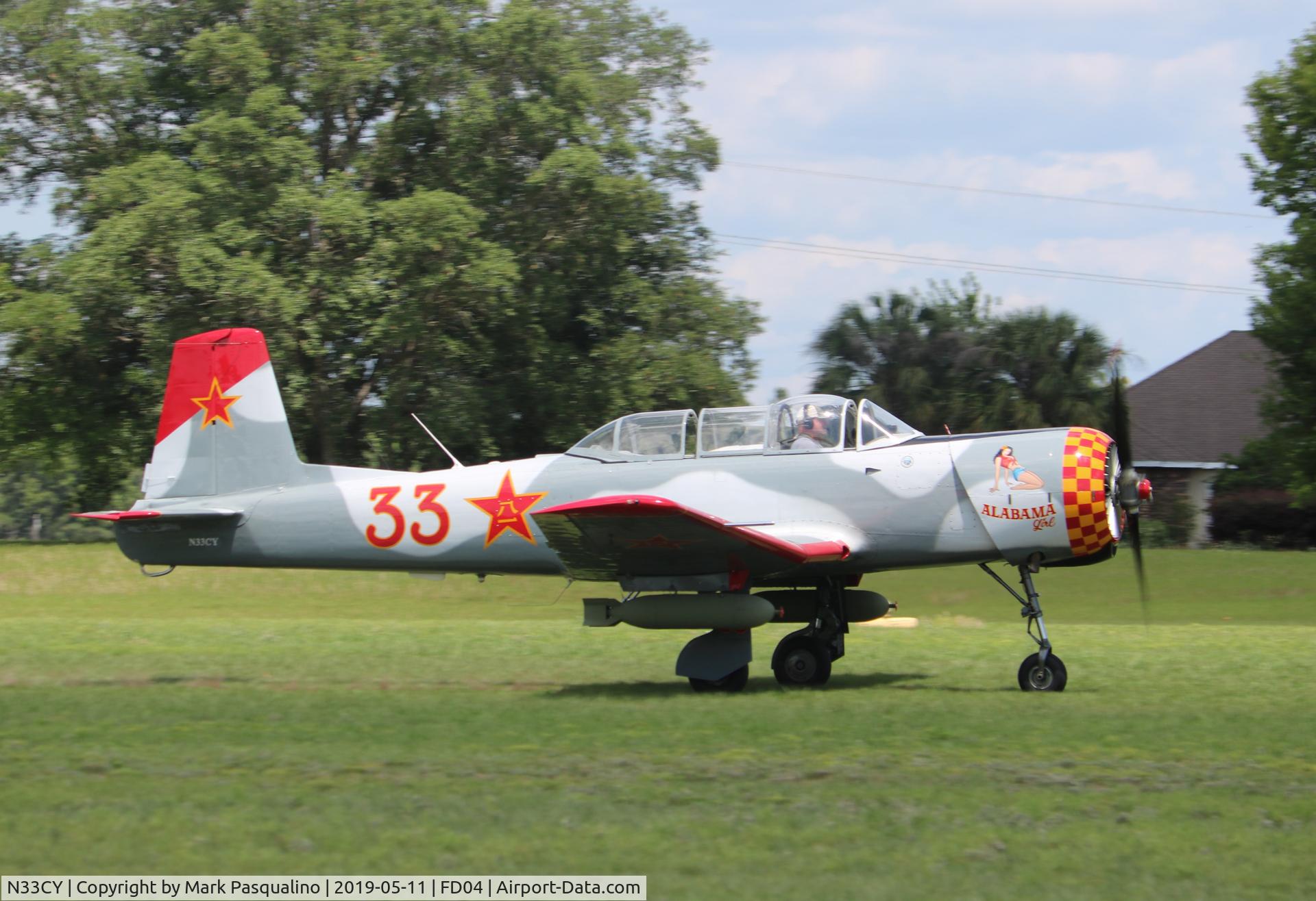 N33CY, 1985 Nanchang CJ-6A C/N 4332005, Nanchang CJ-6A