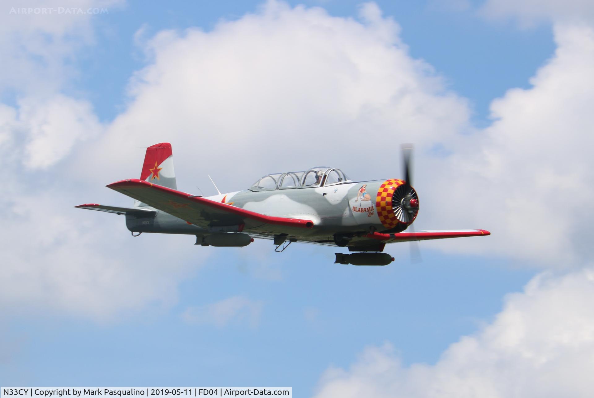 N33CY, 1985 Nanchang CJ-6A C/N 4332005, Nanchang CJ-6A