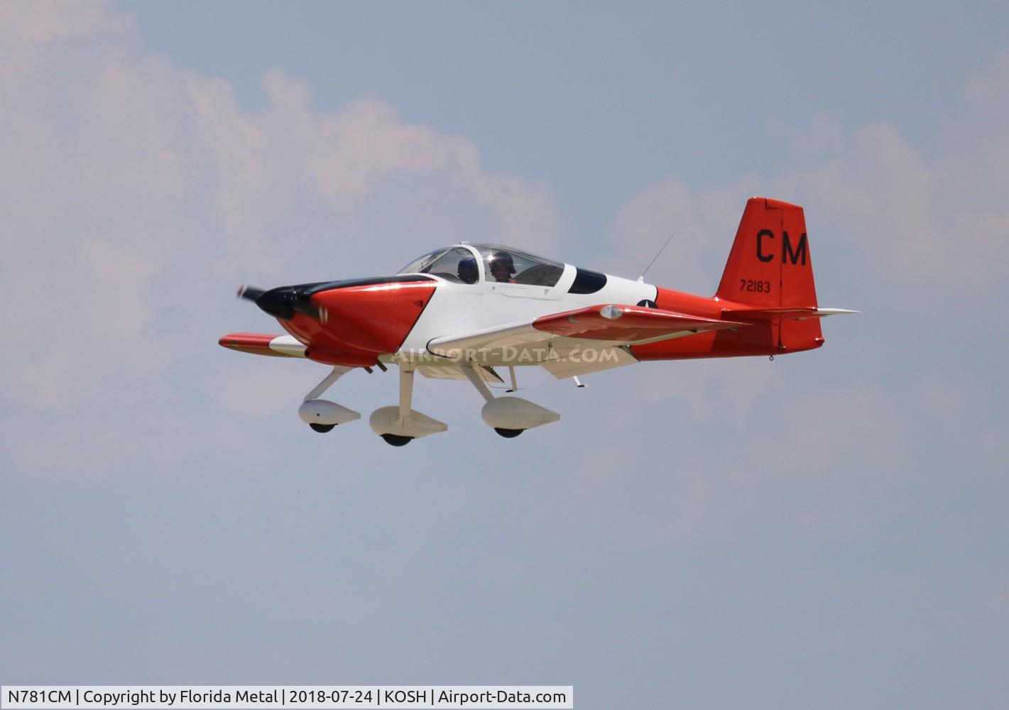 N781CM, 2008 Vans RV-7A C/N 72183, RV-7A