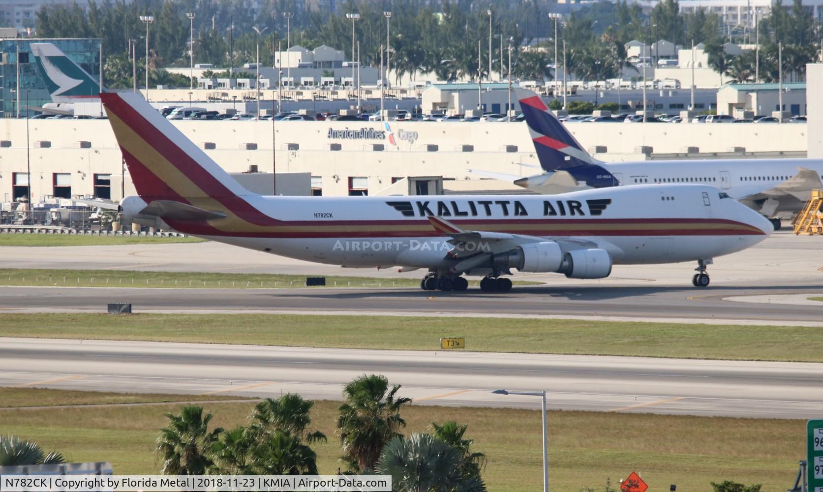 N782CK, 2009 Boeing 747-4HQF C/N 37304, Kalitta
