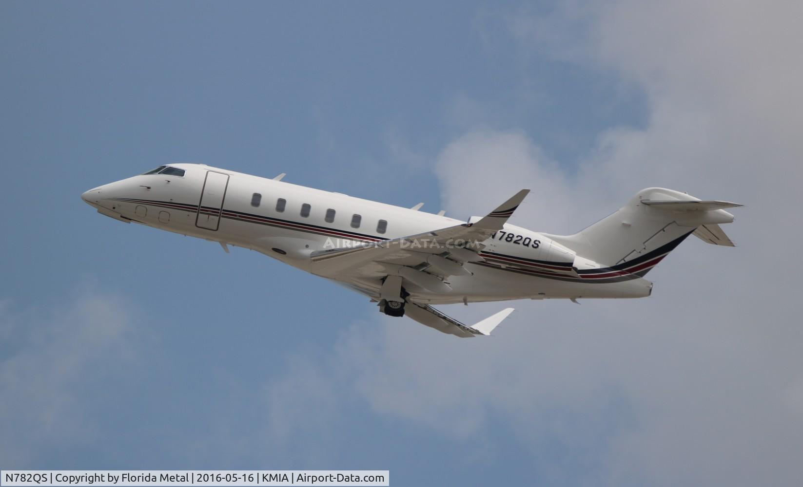 N782QS, 2015 Bombardier Challenger 350 (BD-100-1A10) C/N 20561, NetJets