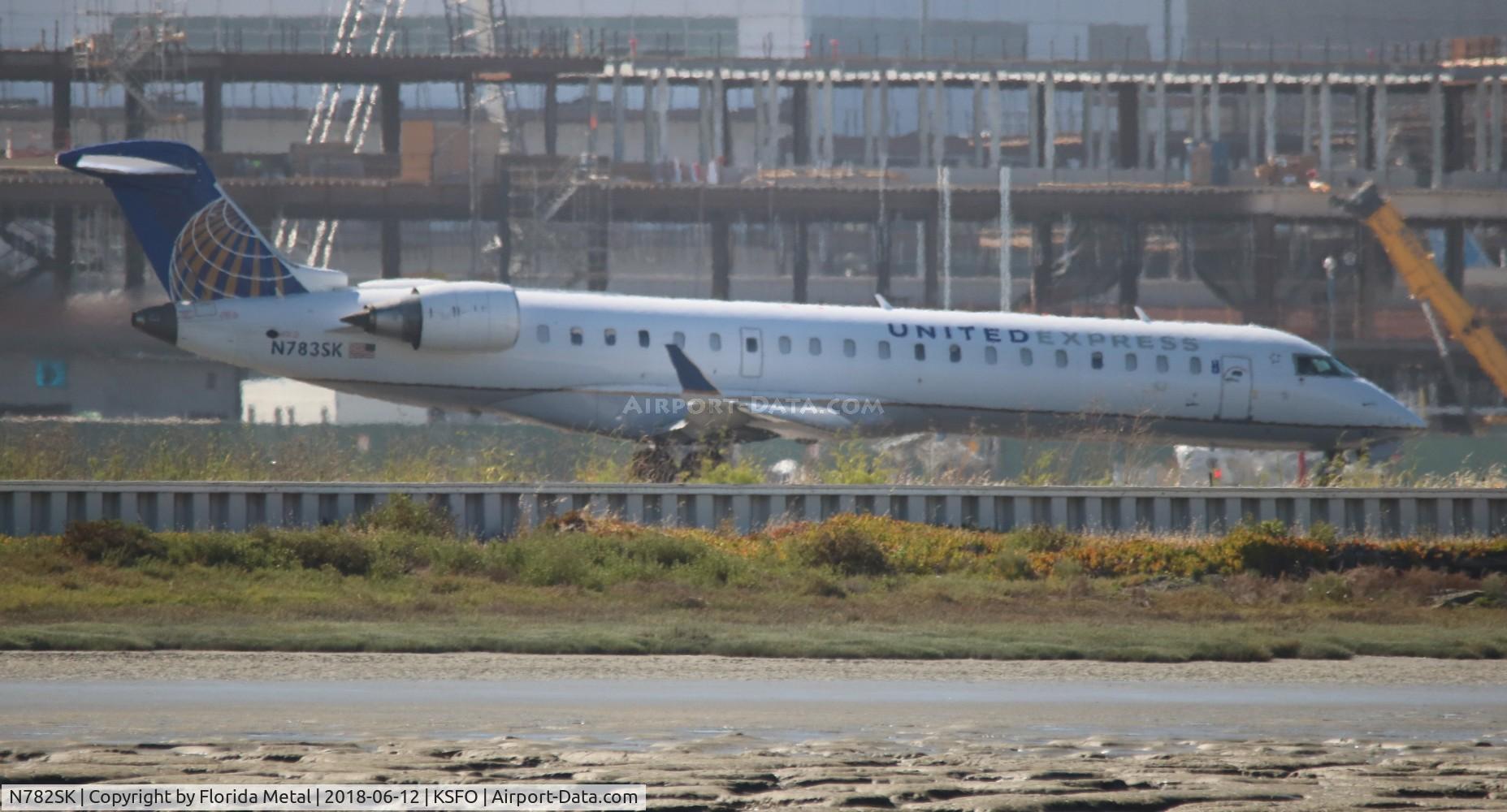 N782SK, Bombardier CRJ-701ER (CL-600-2C10) Regional Jet C/N 10278, United Express