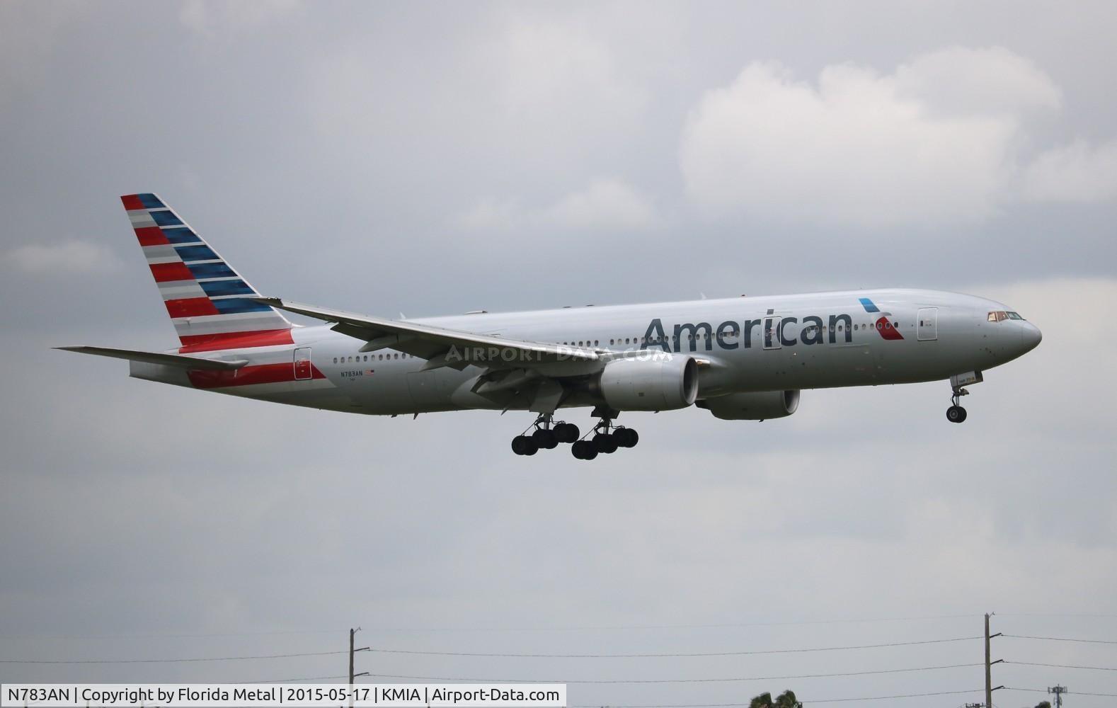 N783AN, 2000 Boeing 777-223 C/N 30004, American