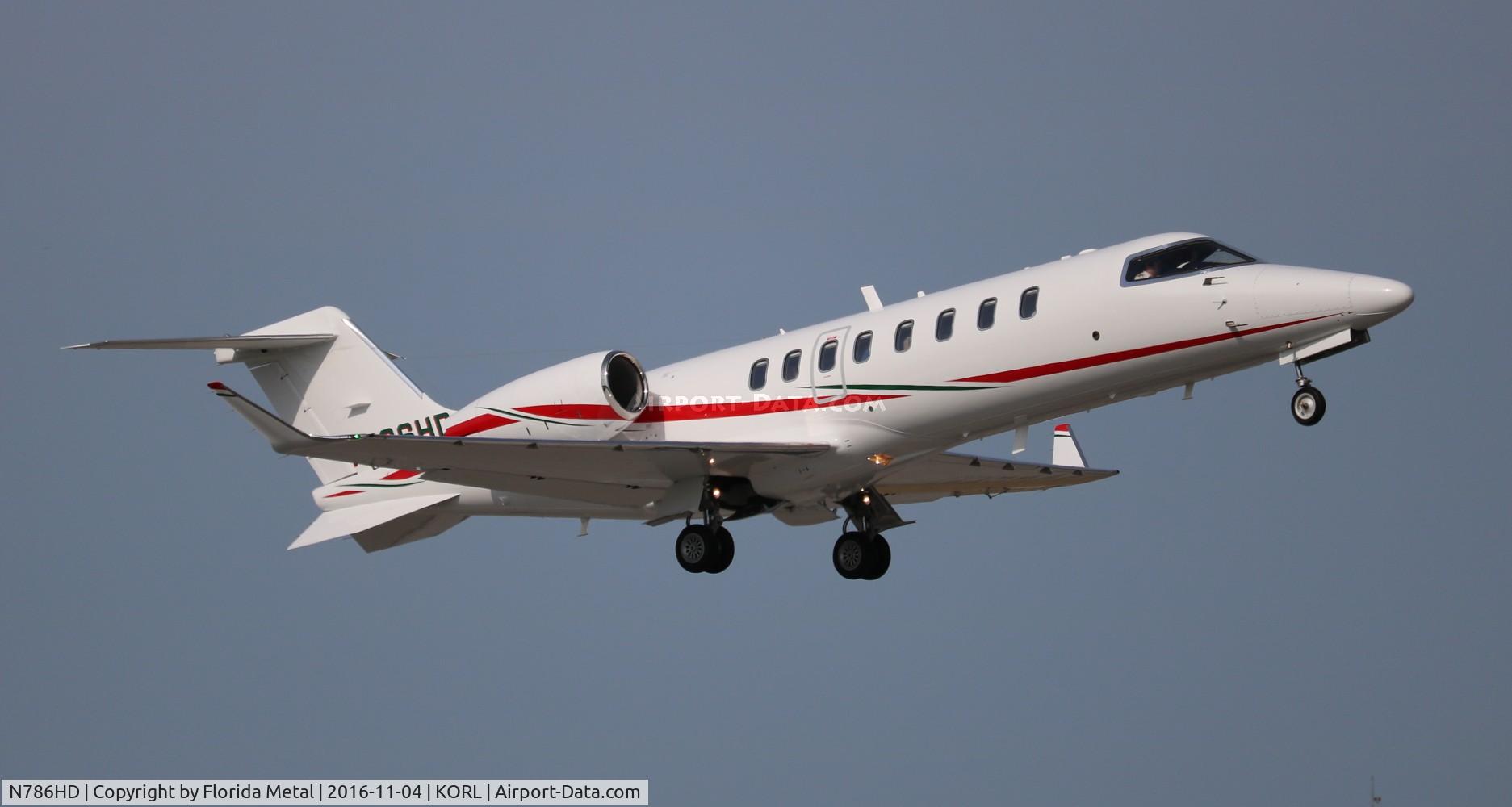 N786HD, 2016 Learjet 75 C/N 45-532, Lear 75