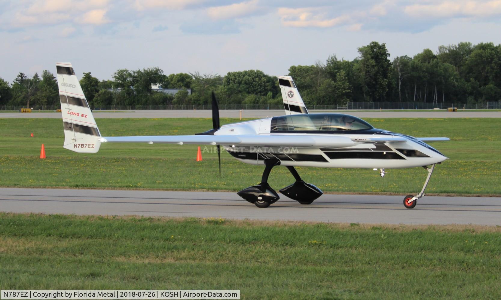 N787EZ, 1985 Rutan Long-EZ C/N 1217, Long EZ
