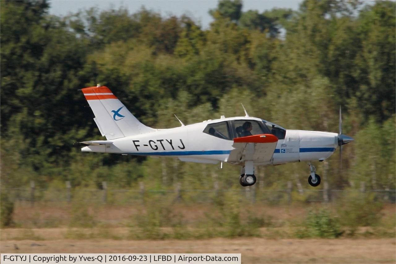 F-GTYJ, Socata TB-20 GT C/N 2186, Socata TB-20 Trinidad GT, On final rwy 05, Bordeaux Mérignac airport (LFBD-BOD)