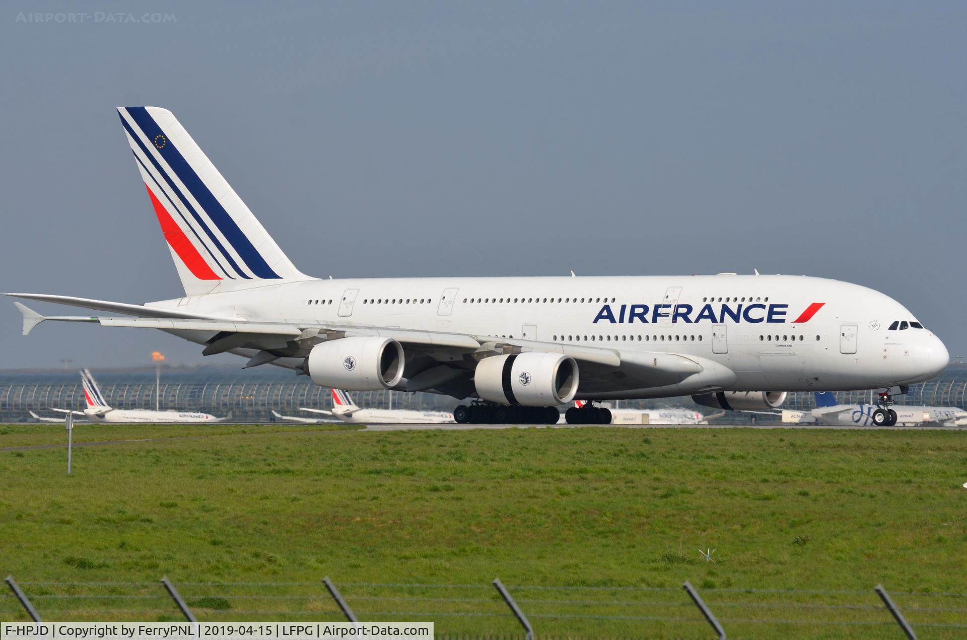 F-HPJD, 2010 Airbus A380-861 C/N 049, Arrival of Air France A388.