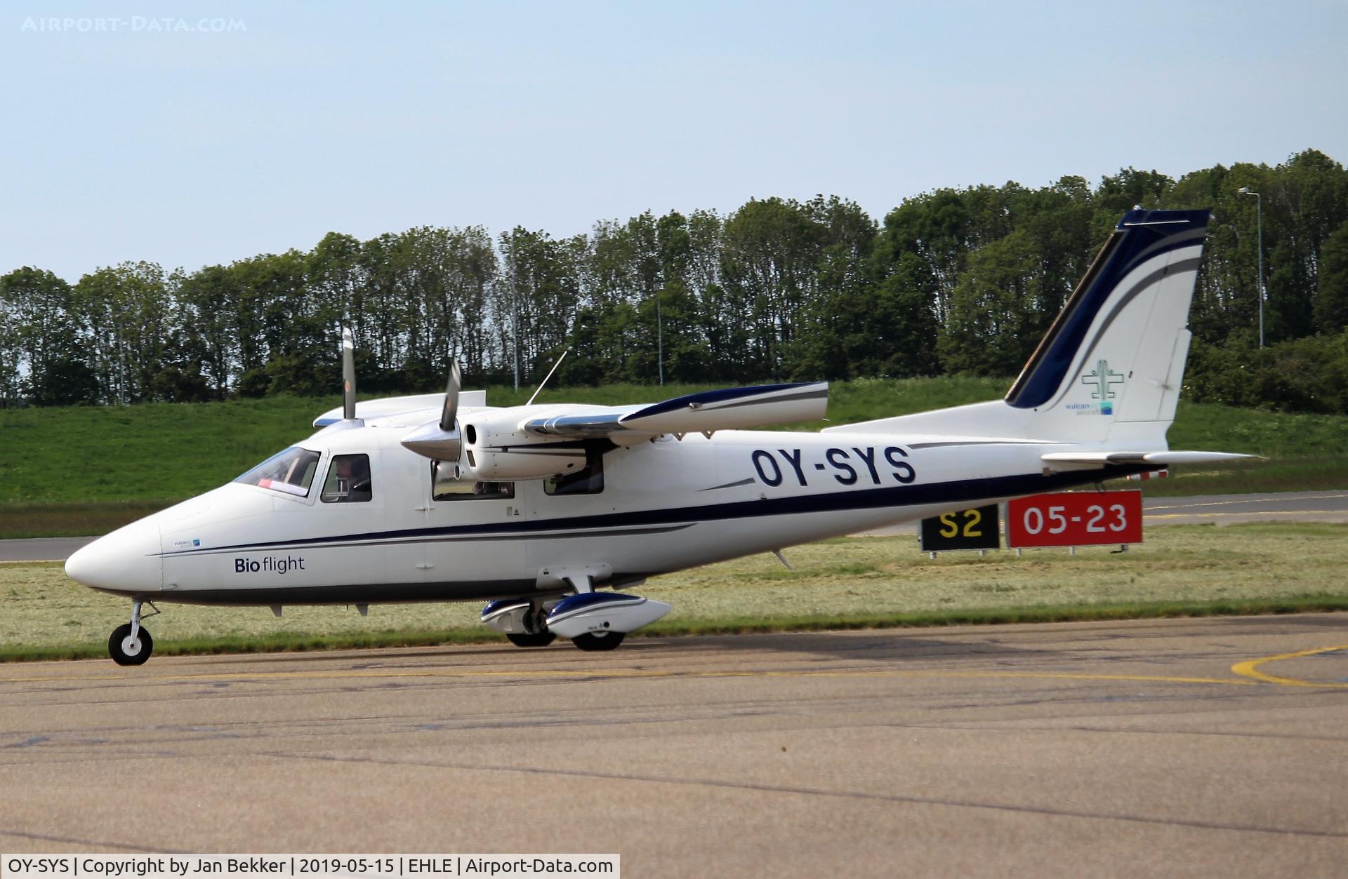 OY-SYS, Vulcanair P-68C C/N 506/C, Lelystad Airport