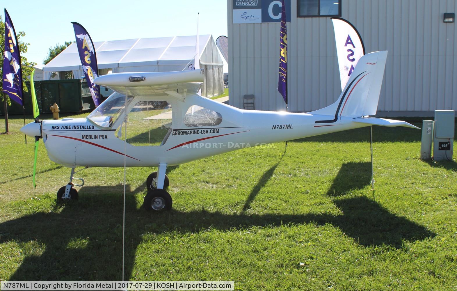 N787ML, 2017 DWIGHT W MATTMULLER Merlin PSA C/N HV-27, Merlin PSA