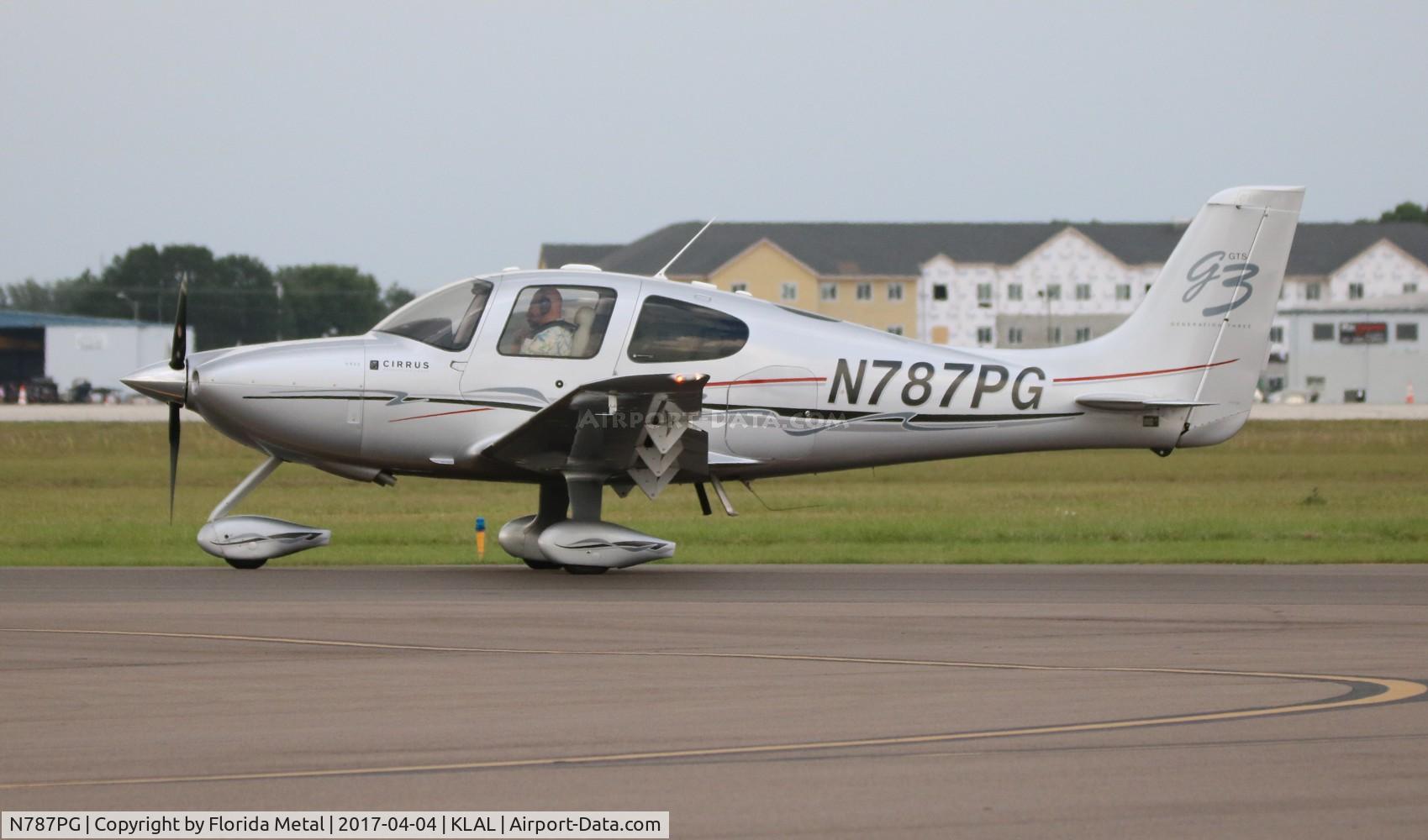 N787PG, 2008 Cirrus SR22 C/N 3206, Cirrus SR22